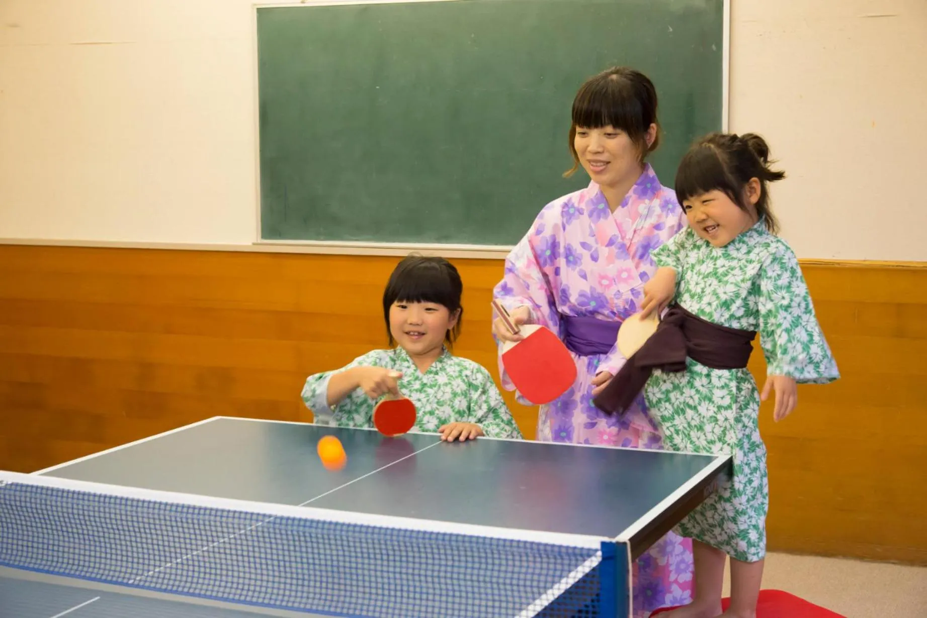 Table tennis in Ichirino Kogen Hotel Roan