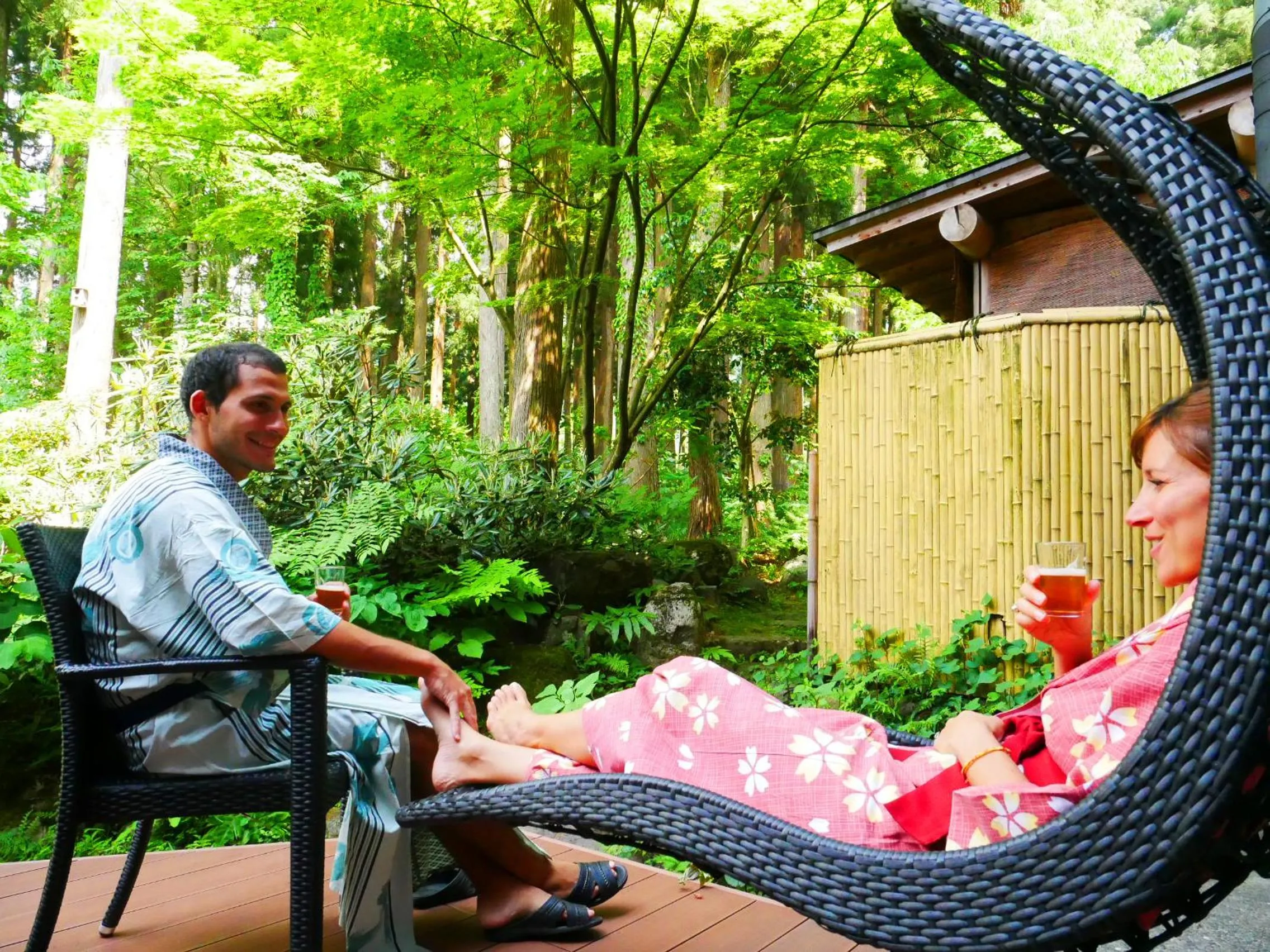 Garden in Ichirino Kogen Hotel Roan