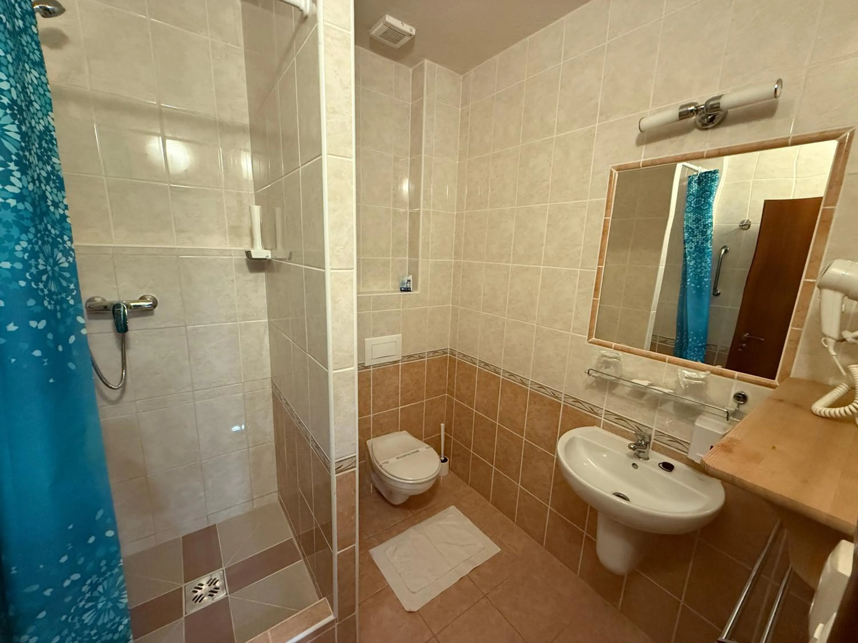 Shower in Hotel Orchidea Spa & Wellness