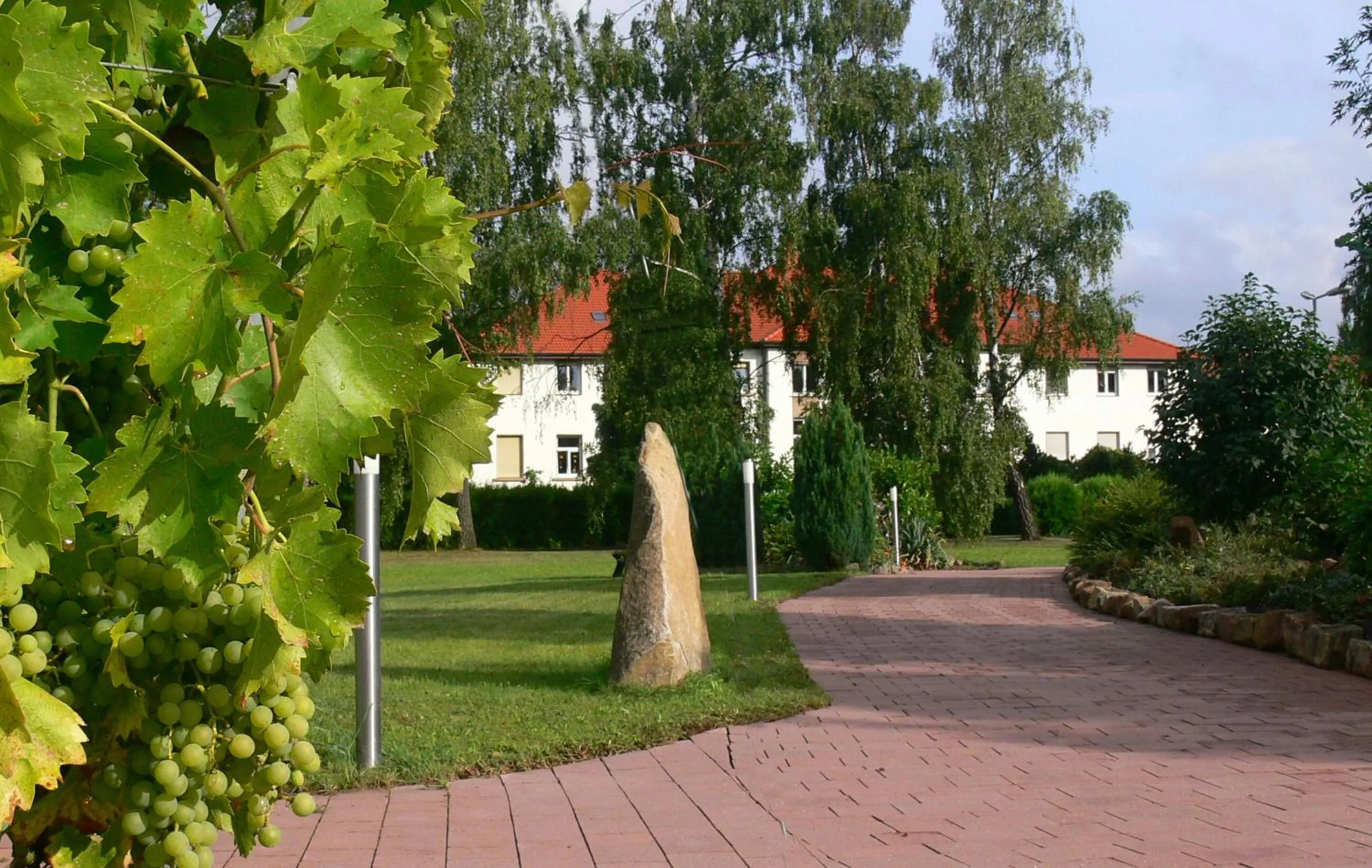 Garden in Christliche Gästehäuser Weinstraße