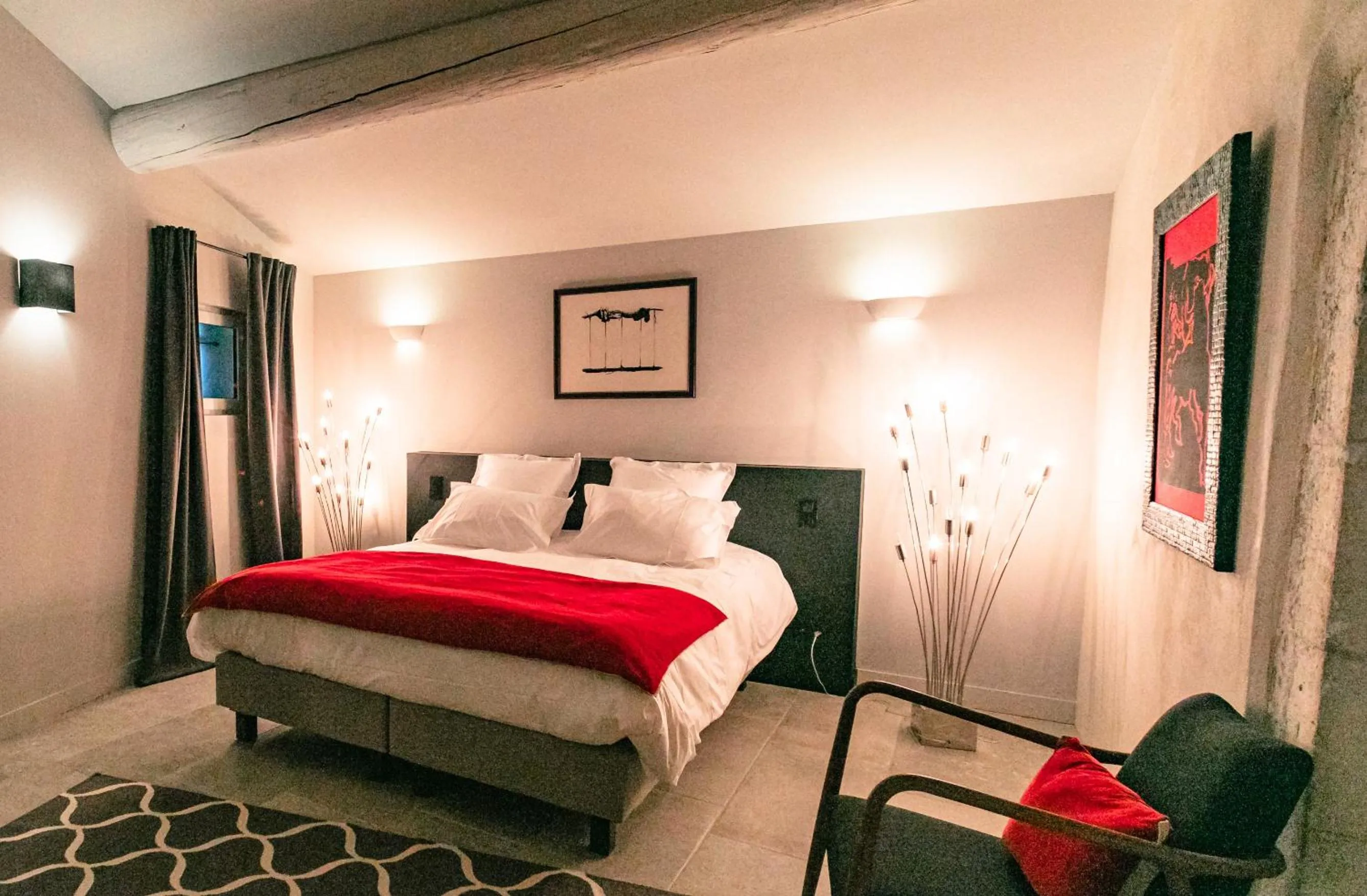 Bedroom in Gabrielle Jeanne