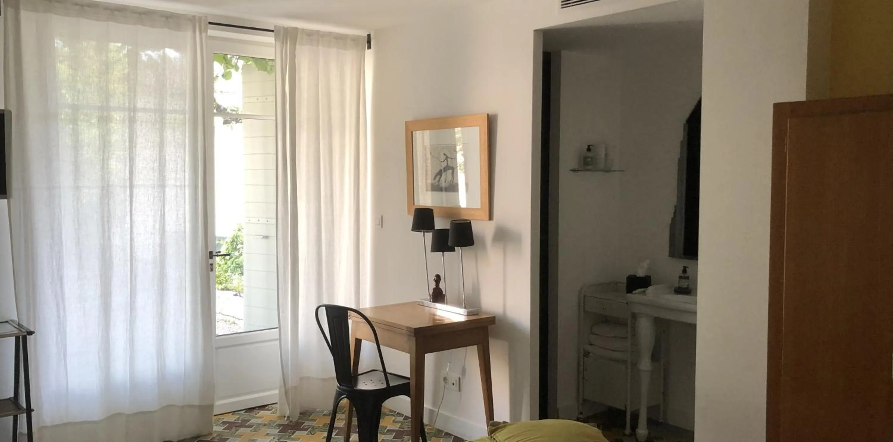 Bedroom, TV/Entertainment Center in Gabrielle Jeanne