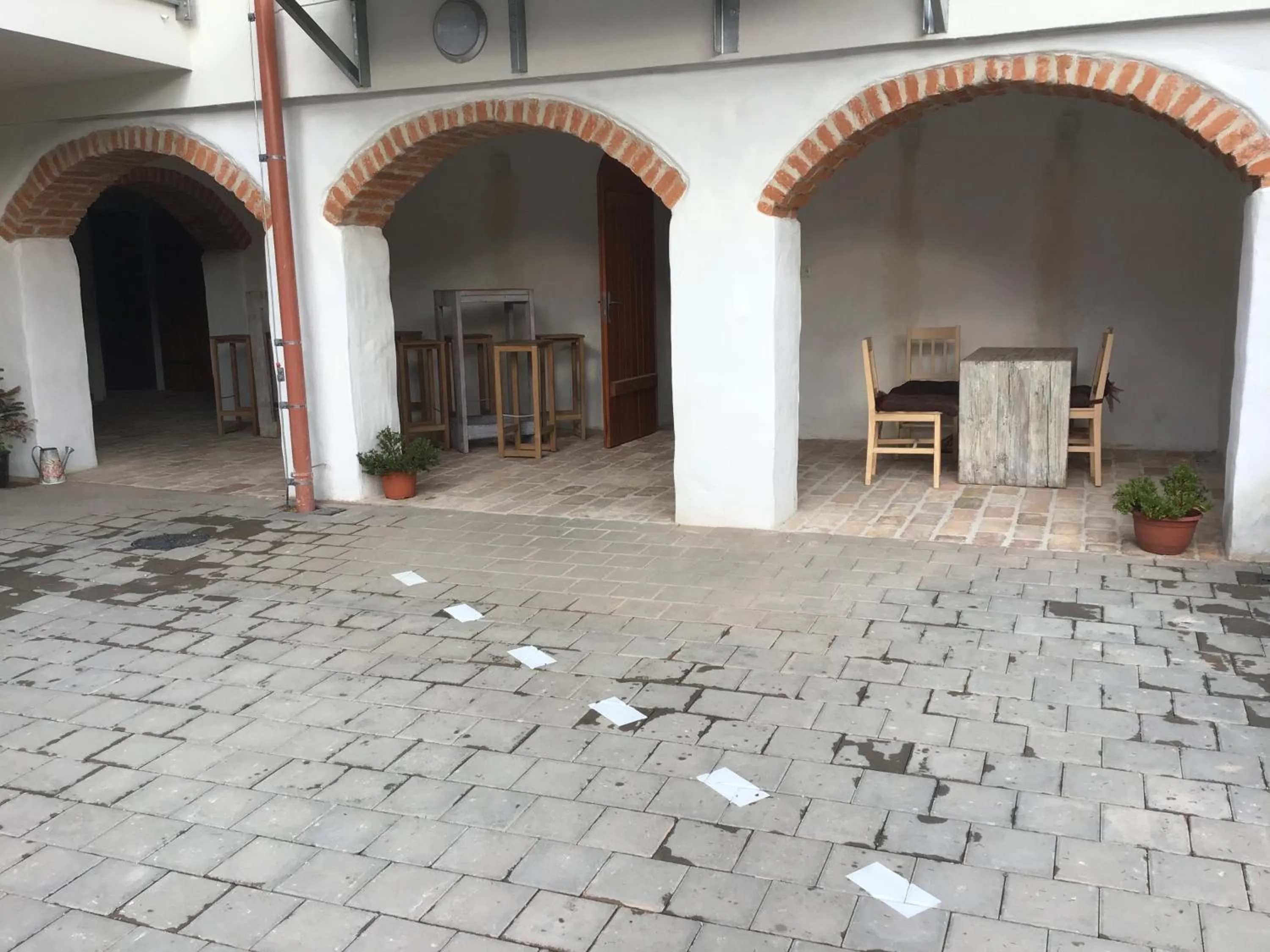 Patio in Apartmány Sebastian