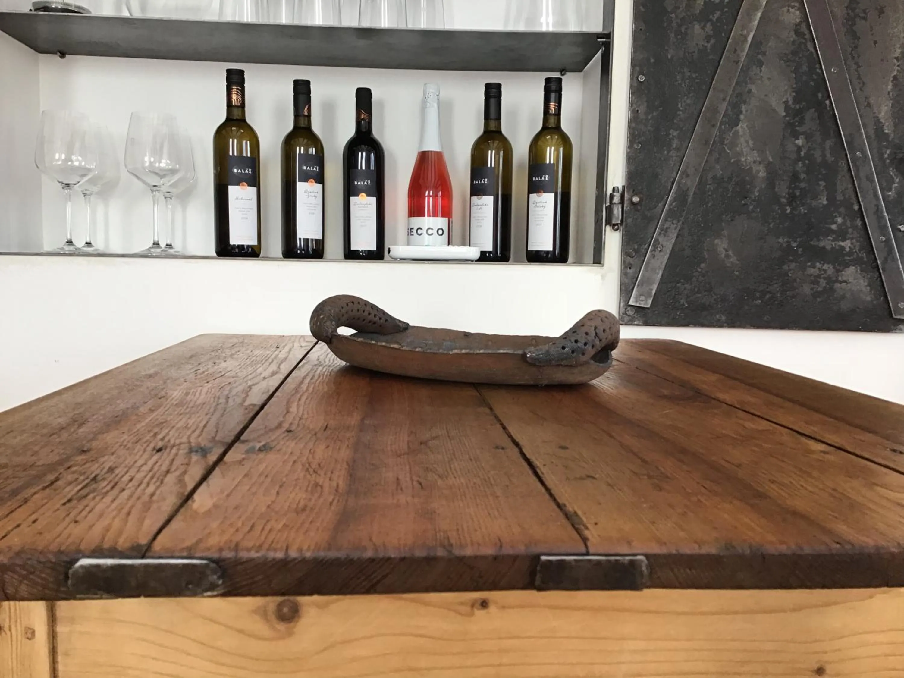 Decorative detail in Apartmány Sebastian