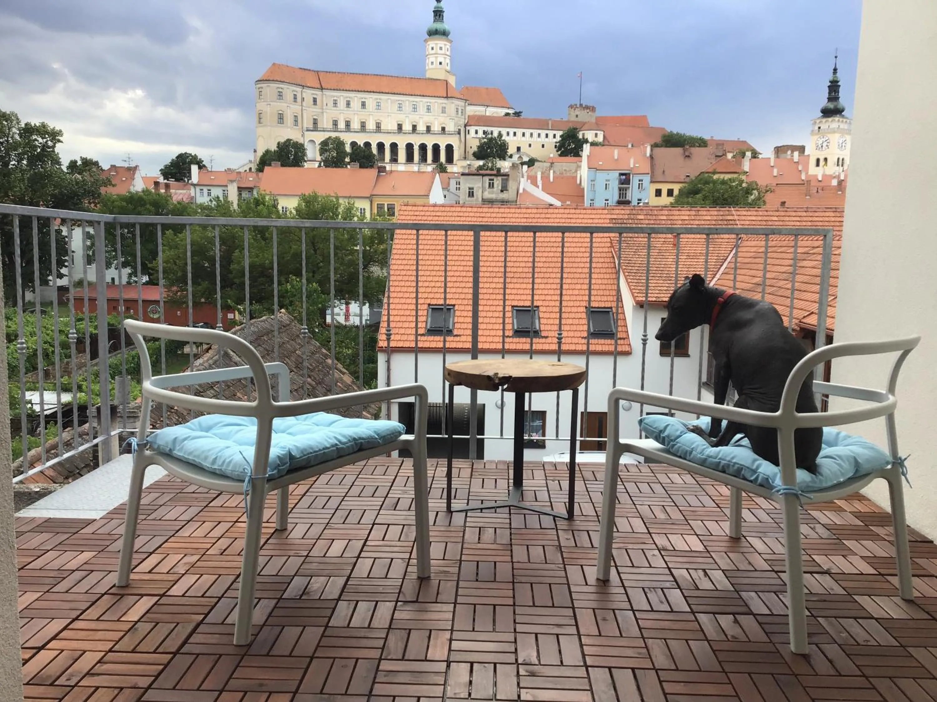 Patio in Apartmány Sebastian