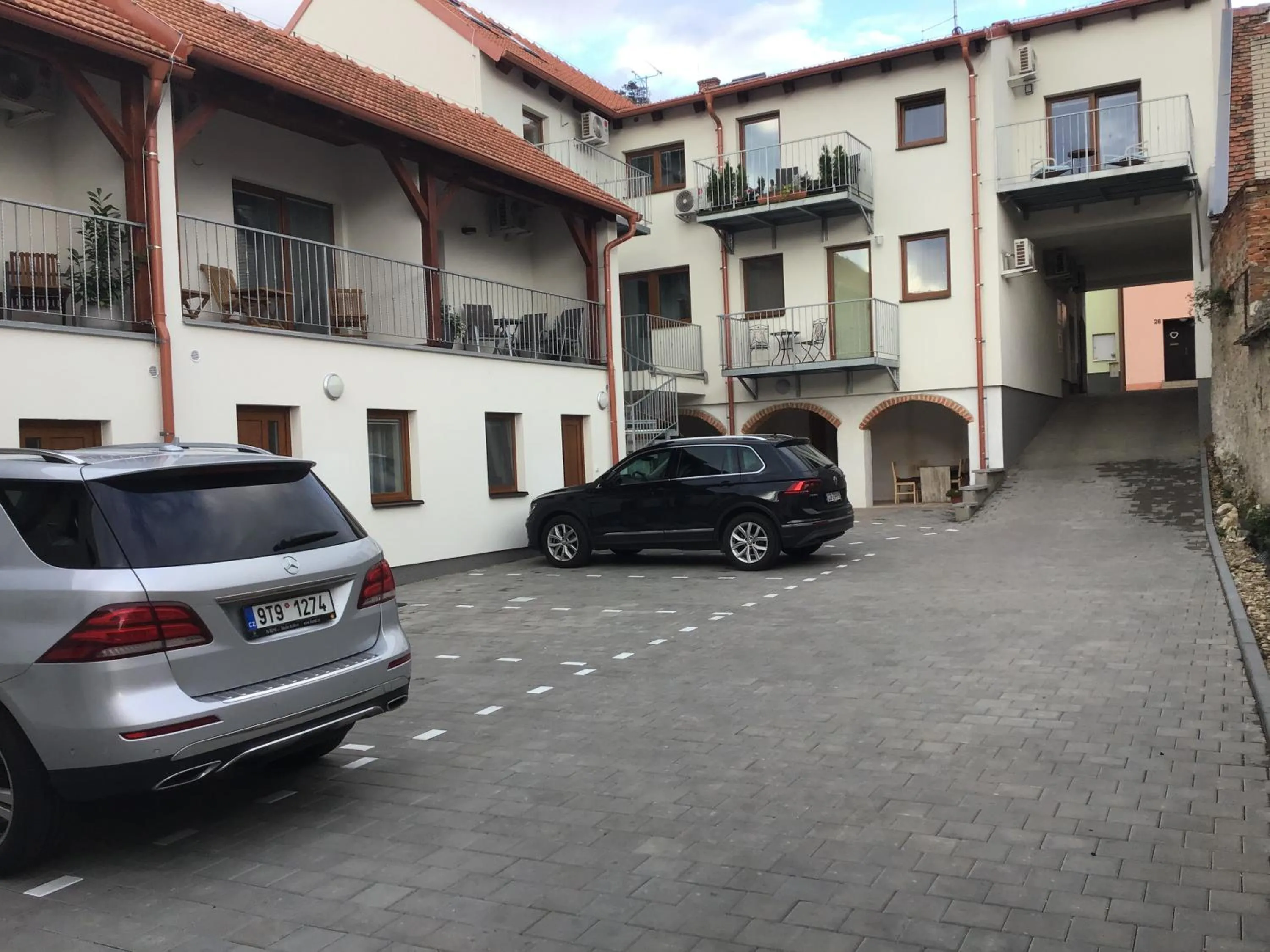 Facade/entrance in Apartmány Sebastian