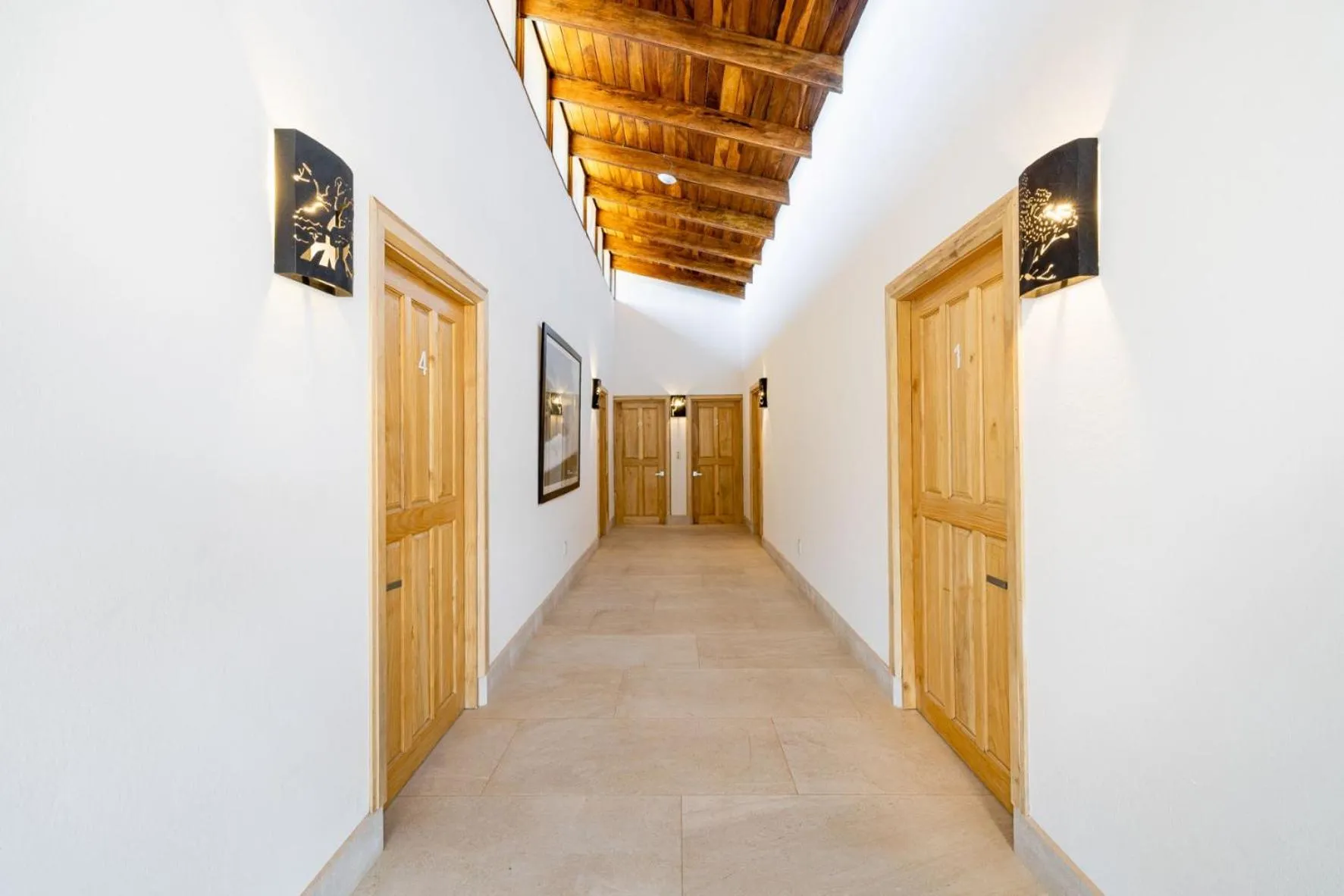 Property building in Cafe Playa Negra Hotel