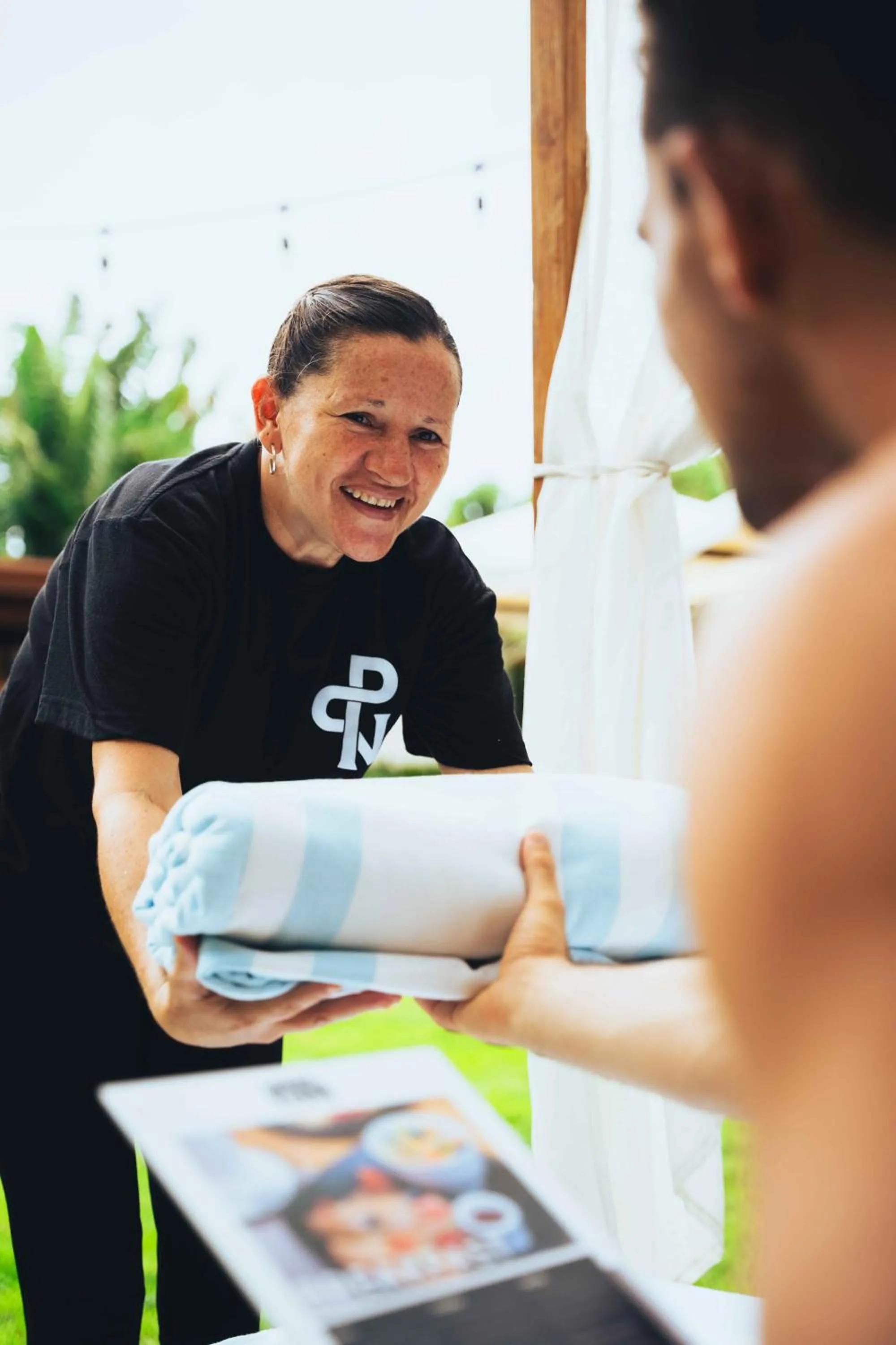 Property building in Cafe Playa Negra Hotel