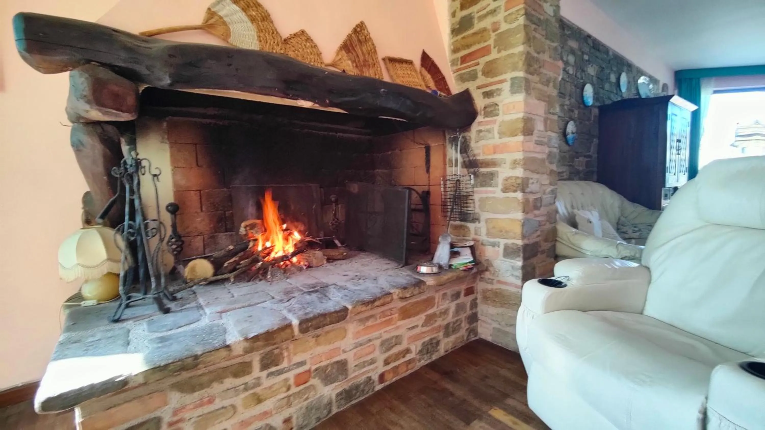 Living room in Dimora Acqua del Fico