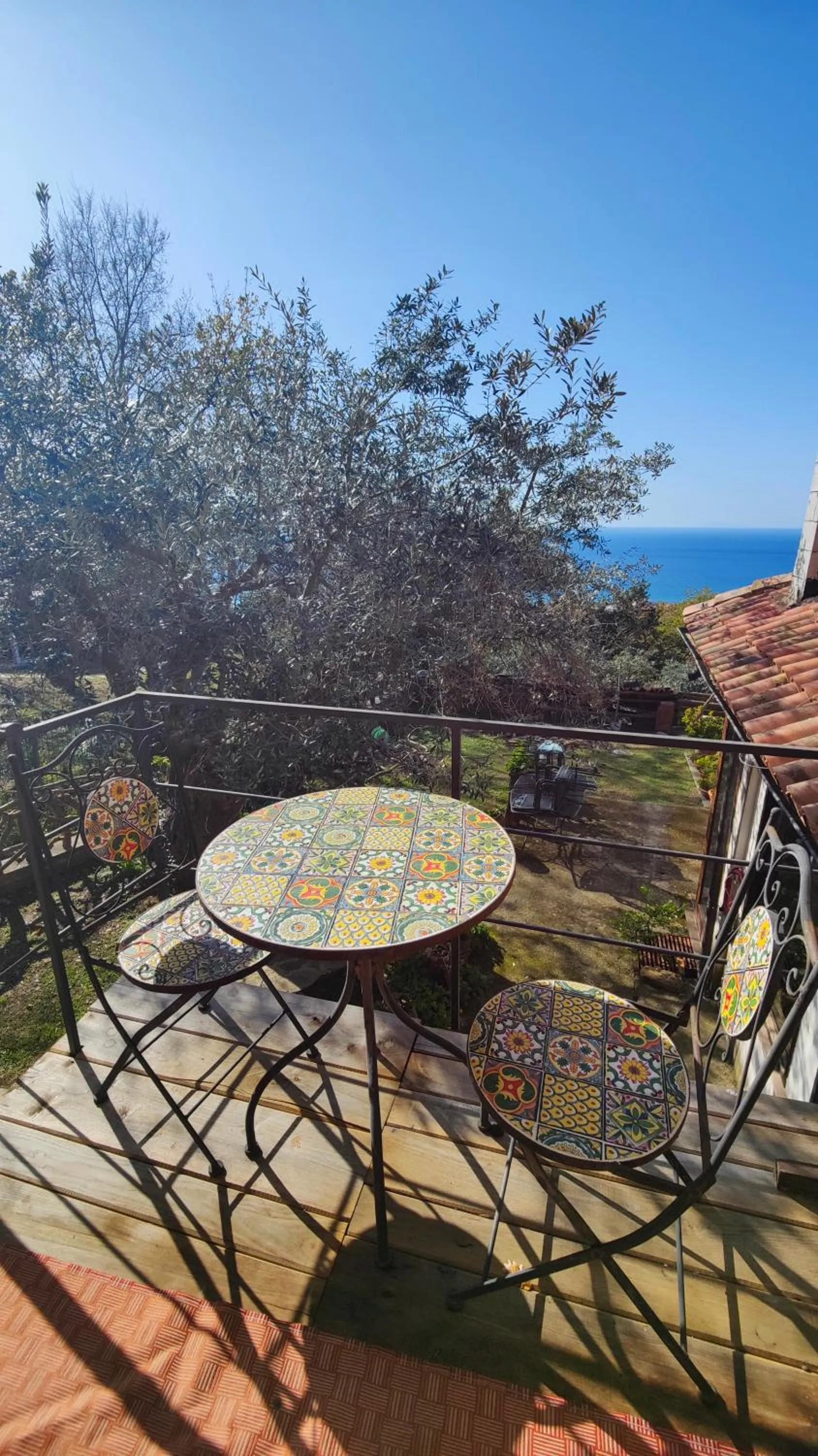 Patio in Dimora Acqua del Fico