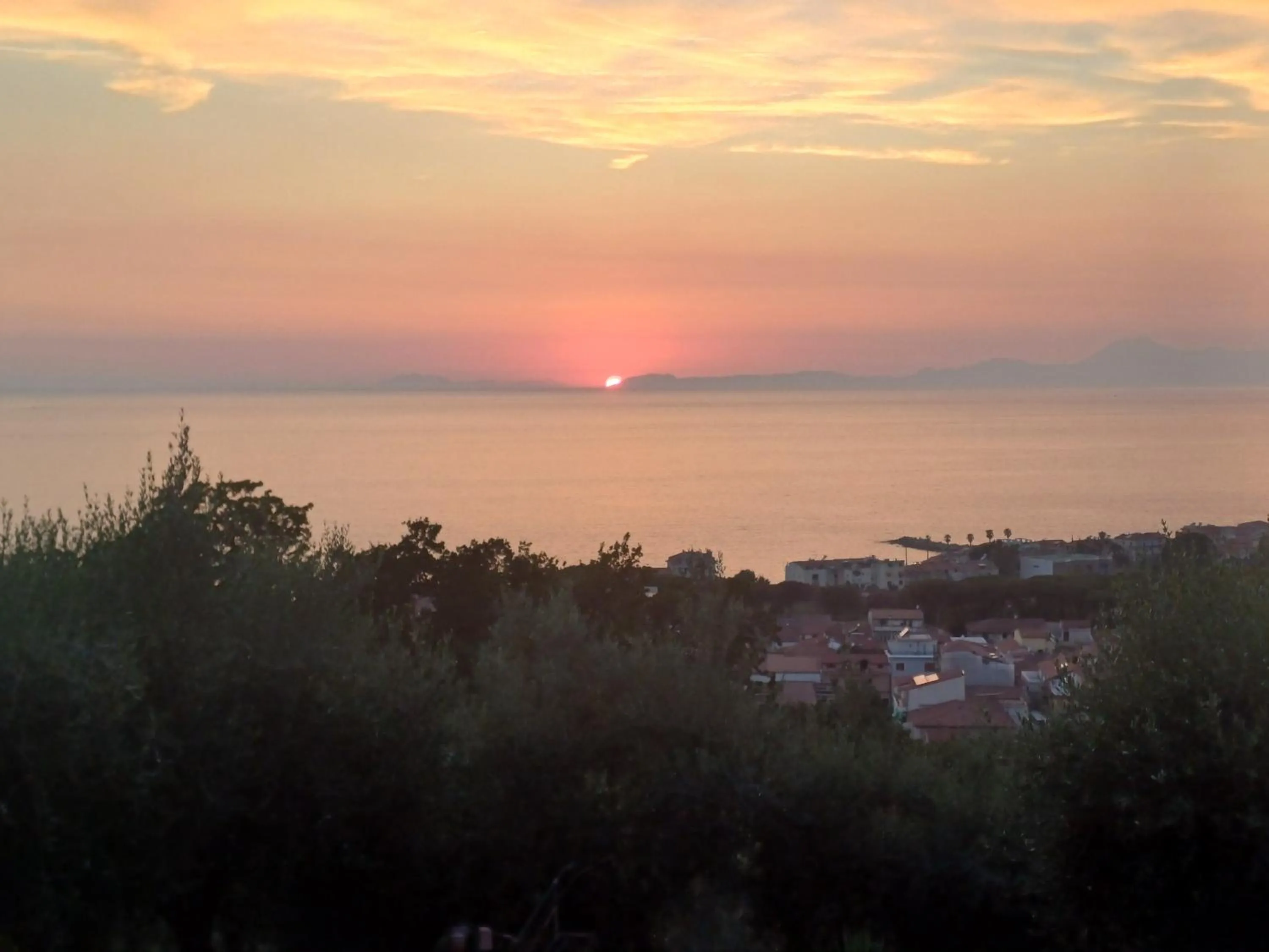 Sunset in Dimora Acqua del Fico