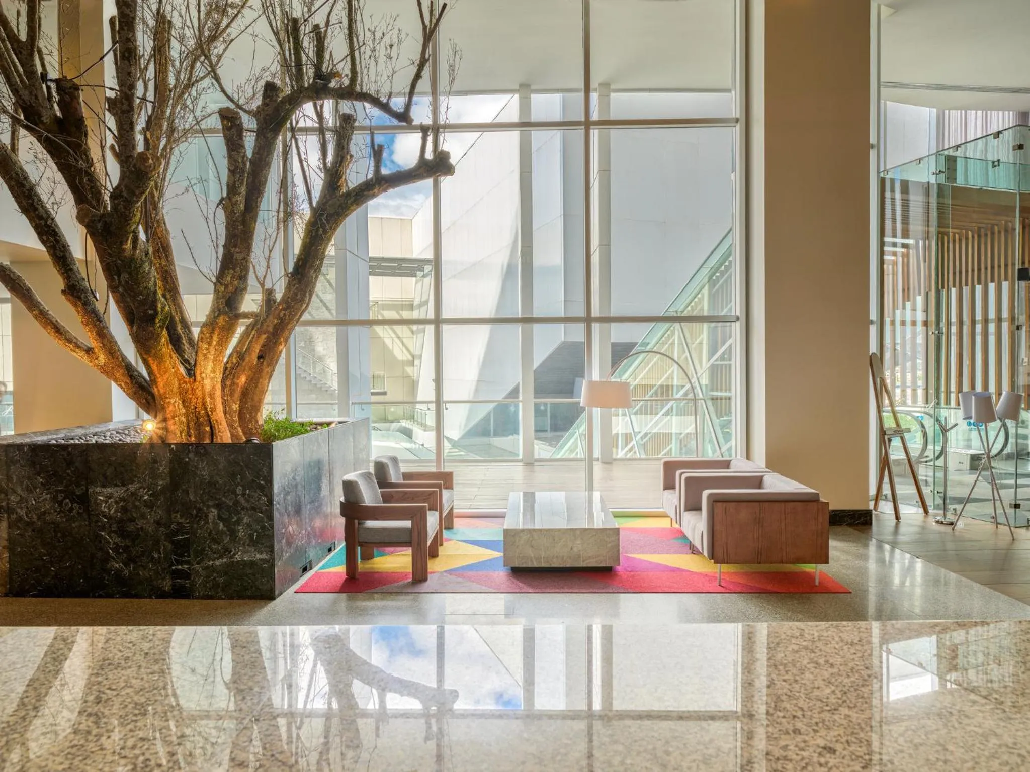 Lobby or reception in Fiesta Americana San Luis Potosi