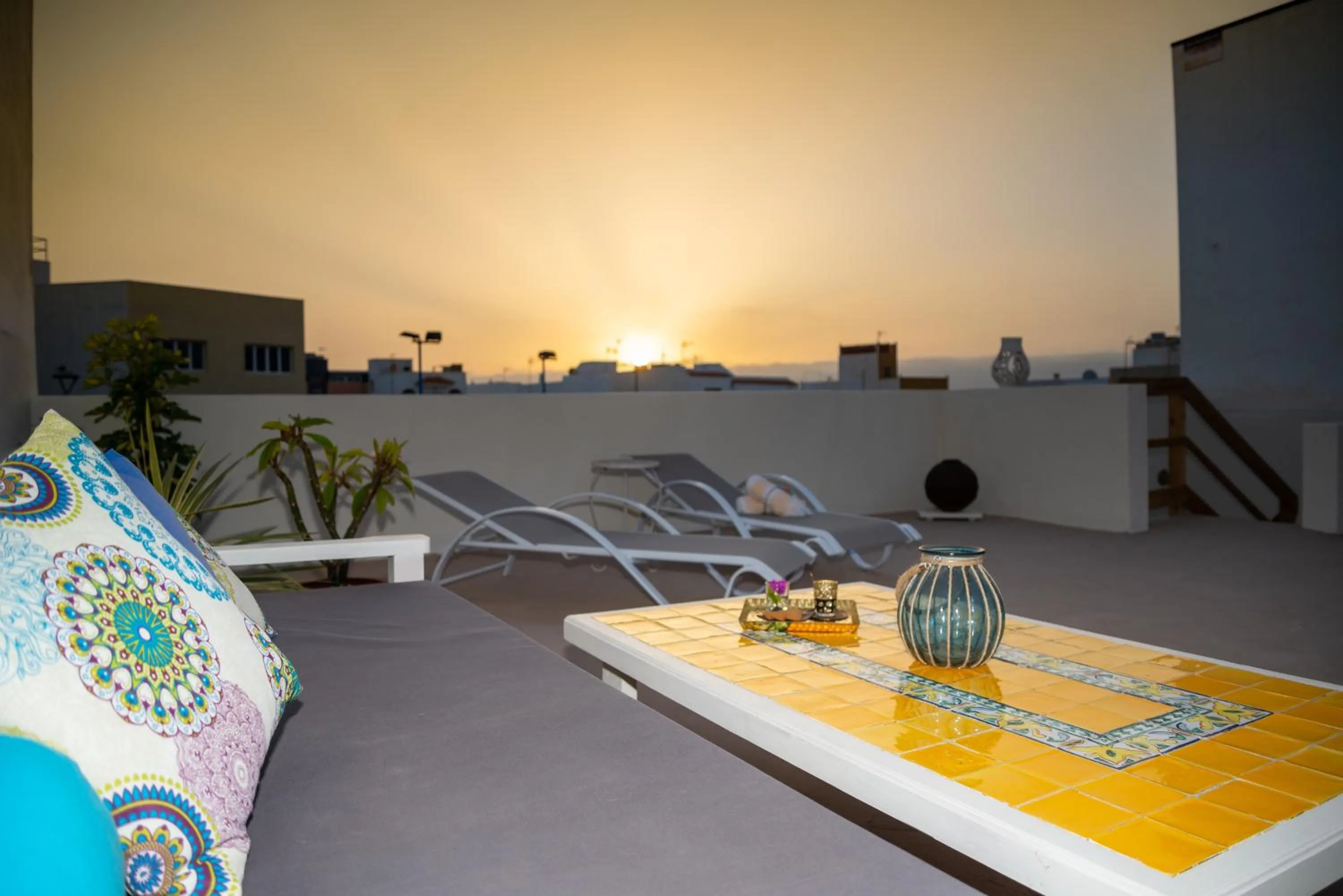 Balcony/Terrace in El Hotelito del Cotillo - Adults Only