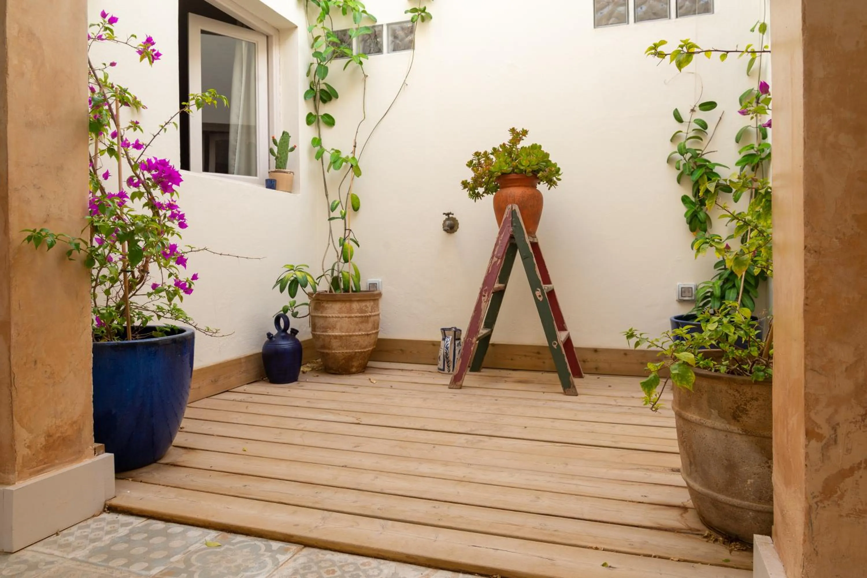 Patio in El Hotelito del Cotillo - Adults Only