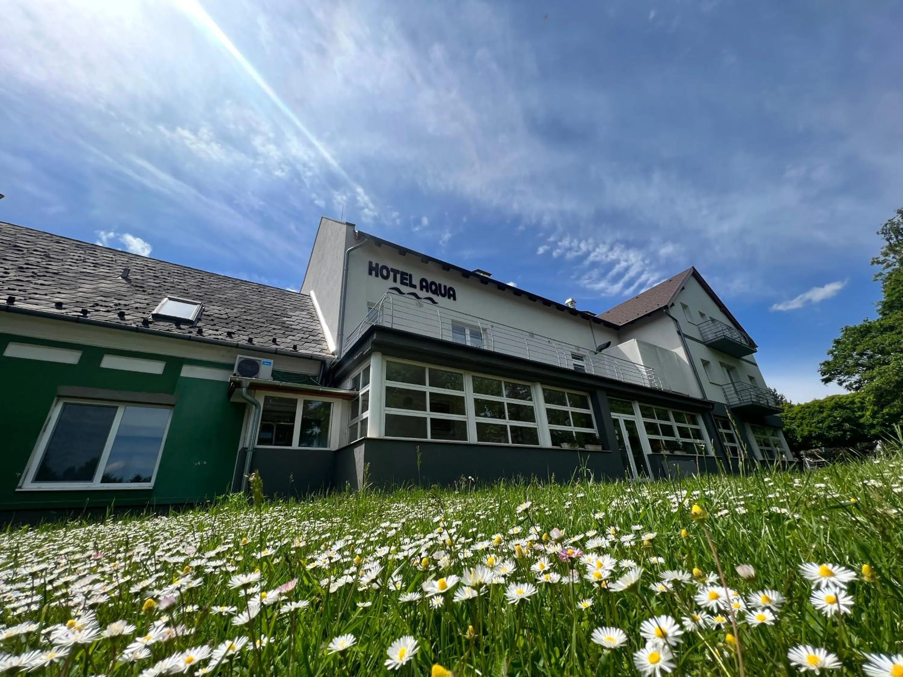 Property building in Hotel Aqua