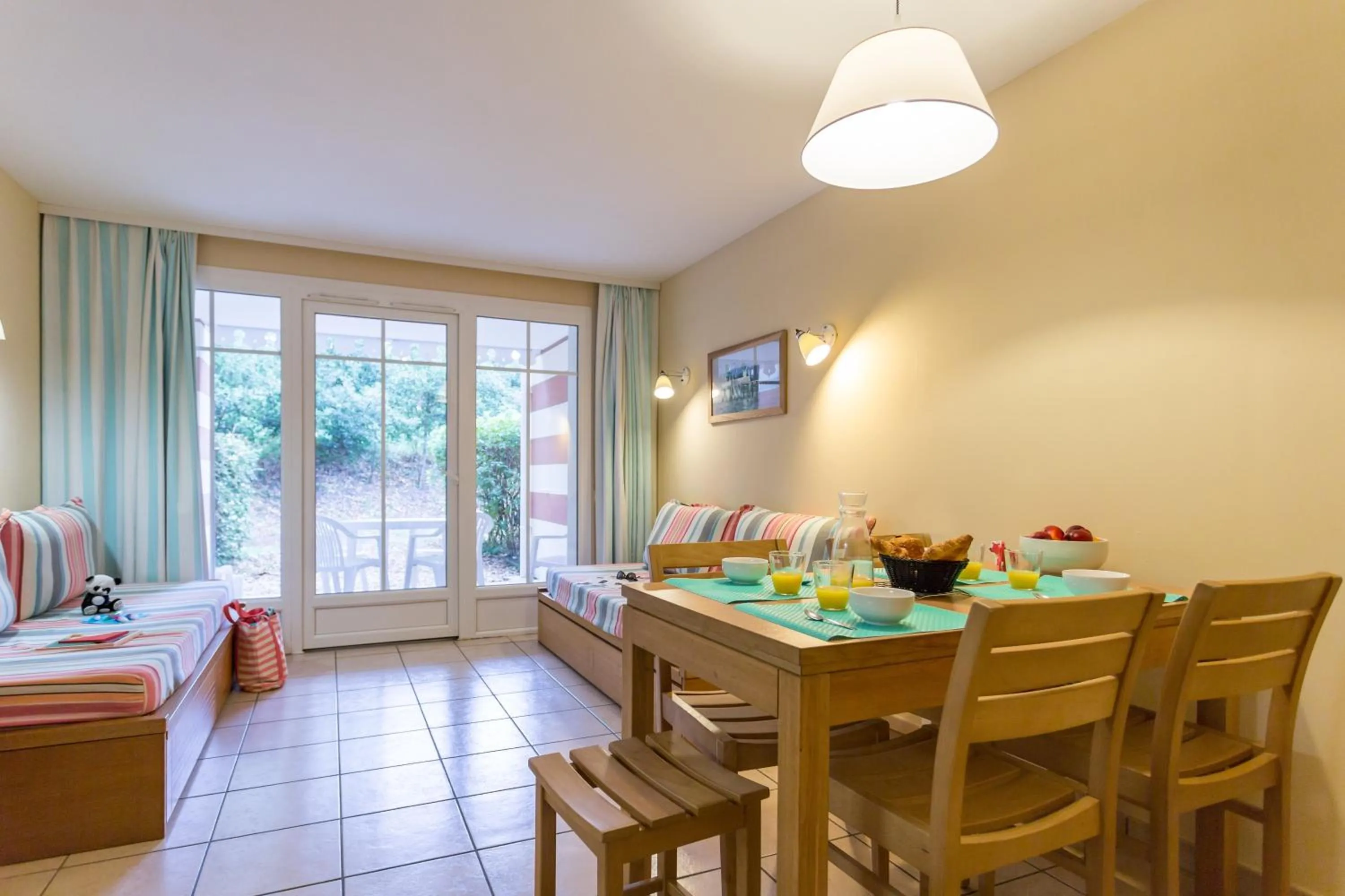 Living room in Résidence Pierre & Vacances Les Dunes du Médoc