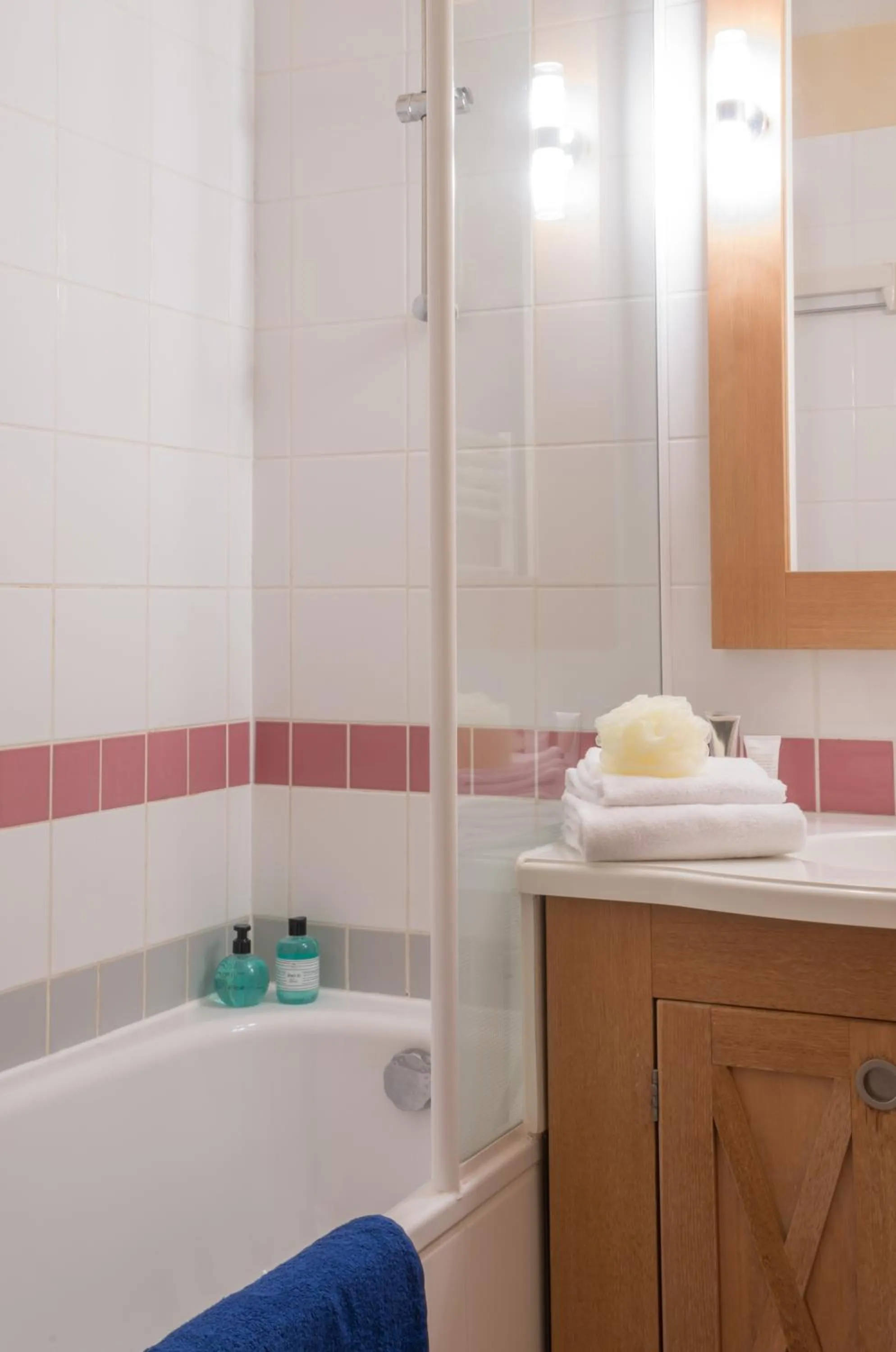 Bathroom in Résidence Pierre & Vacances Les Dunes du Médoc