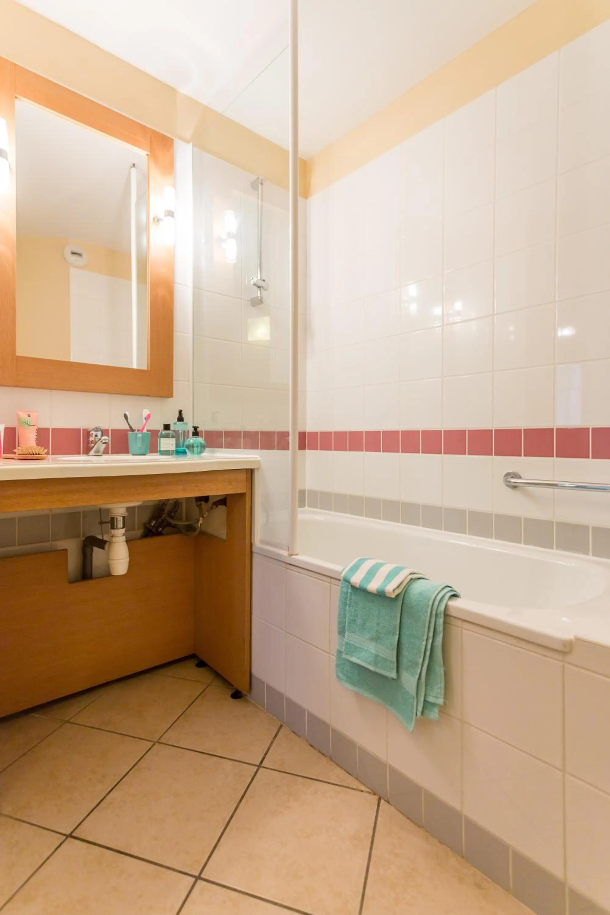 Bathroom in Résidence Pierre & Vacances Les Dunes du Médoc