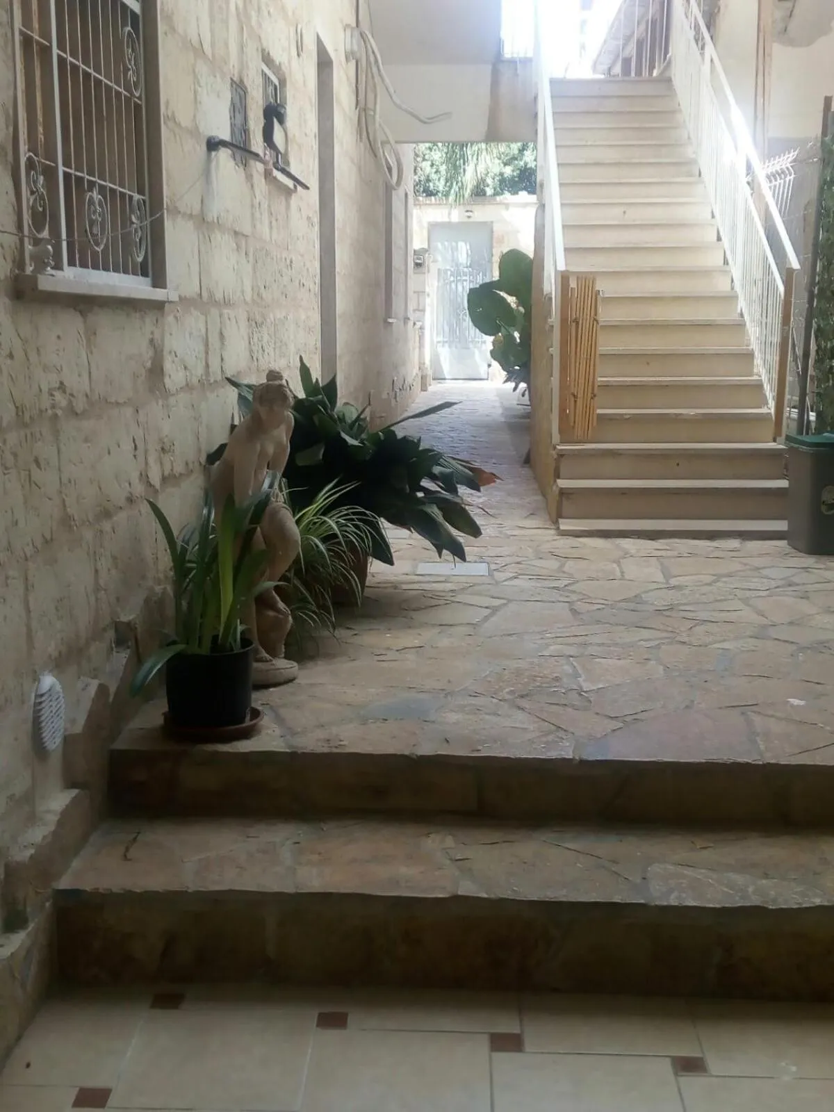 Patio in B&B Cuore del Palio