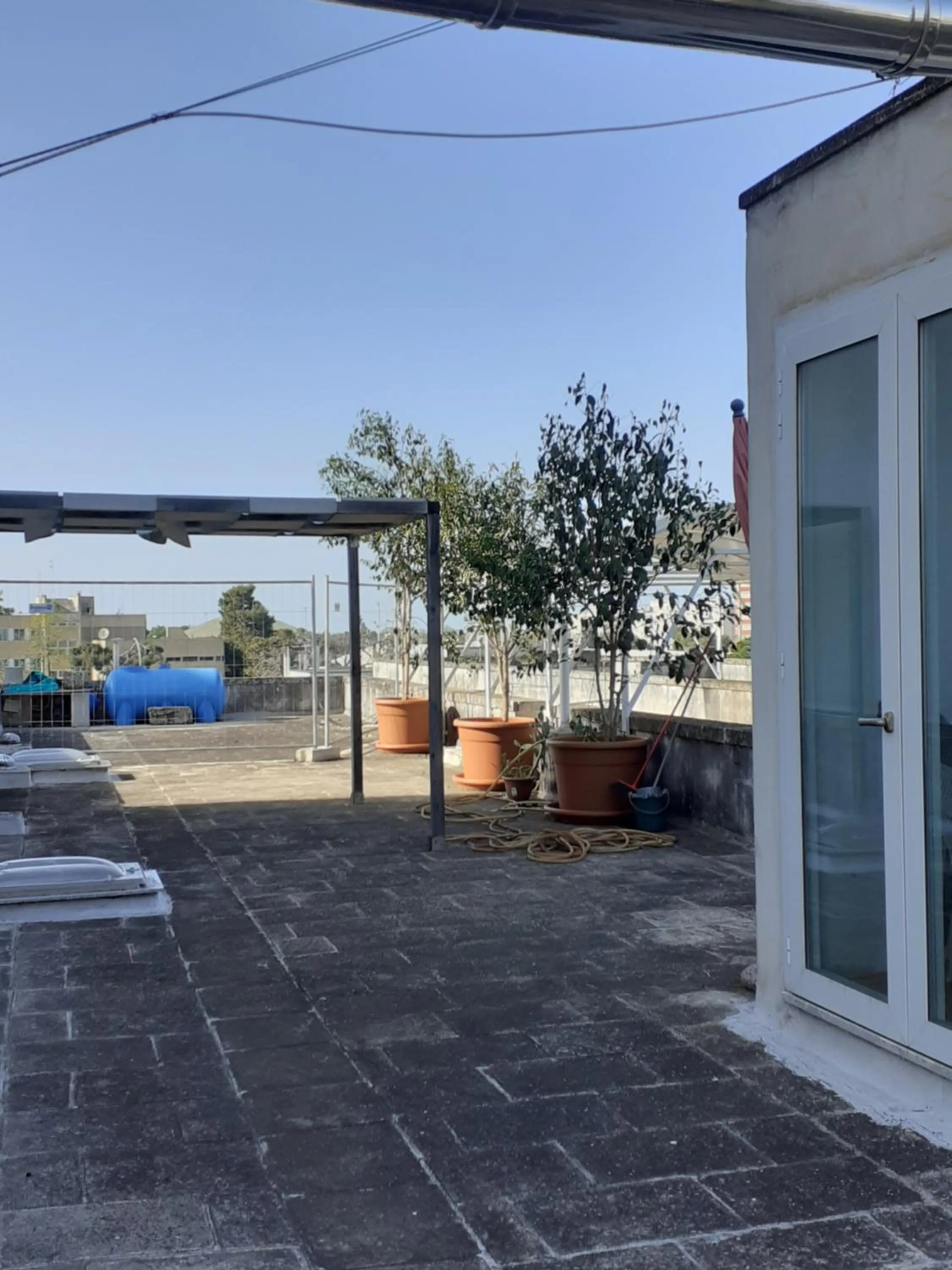 Balcony/Terrace in B&B Cuore del Palio