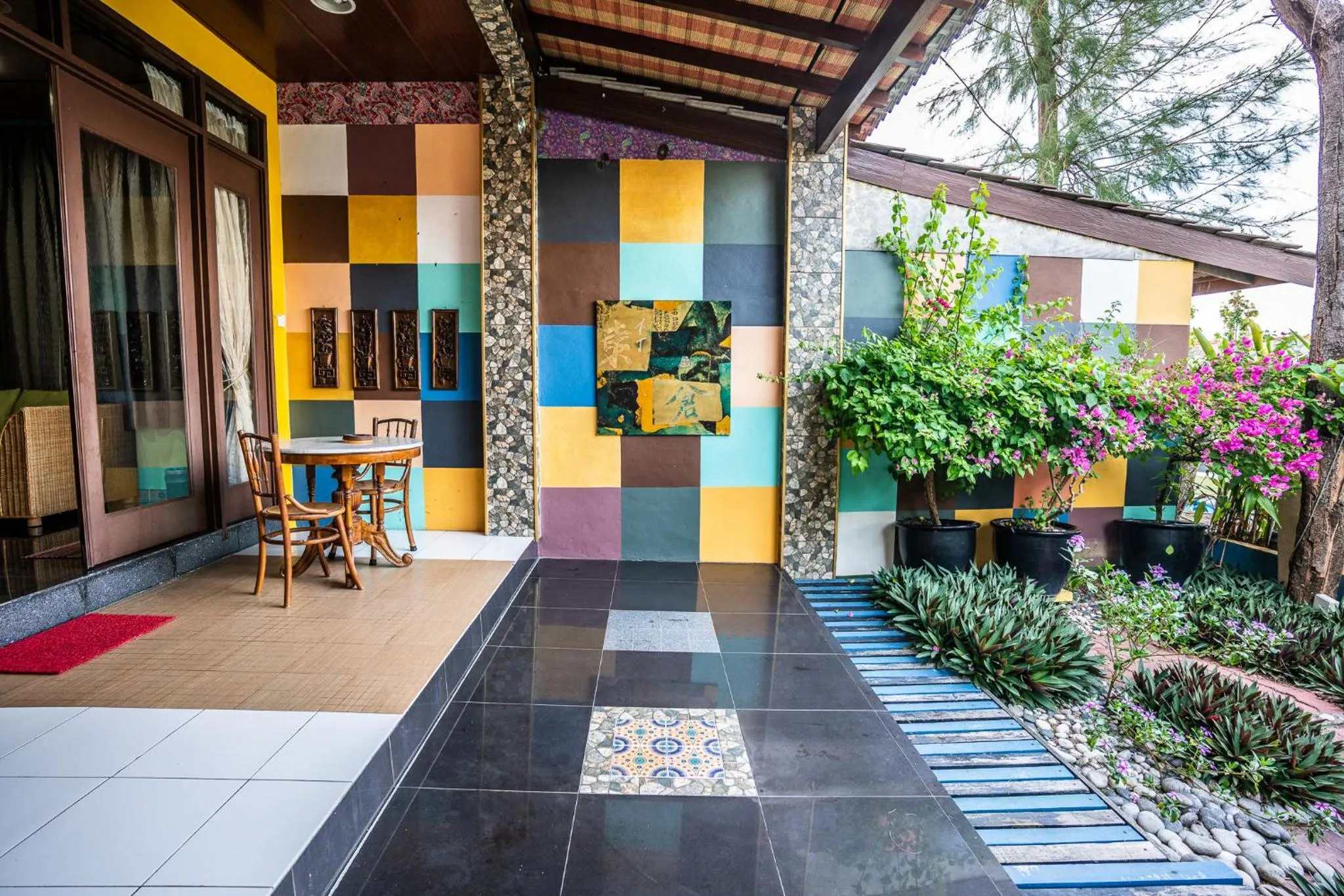 Patio in Lost Paradise Resort