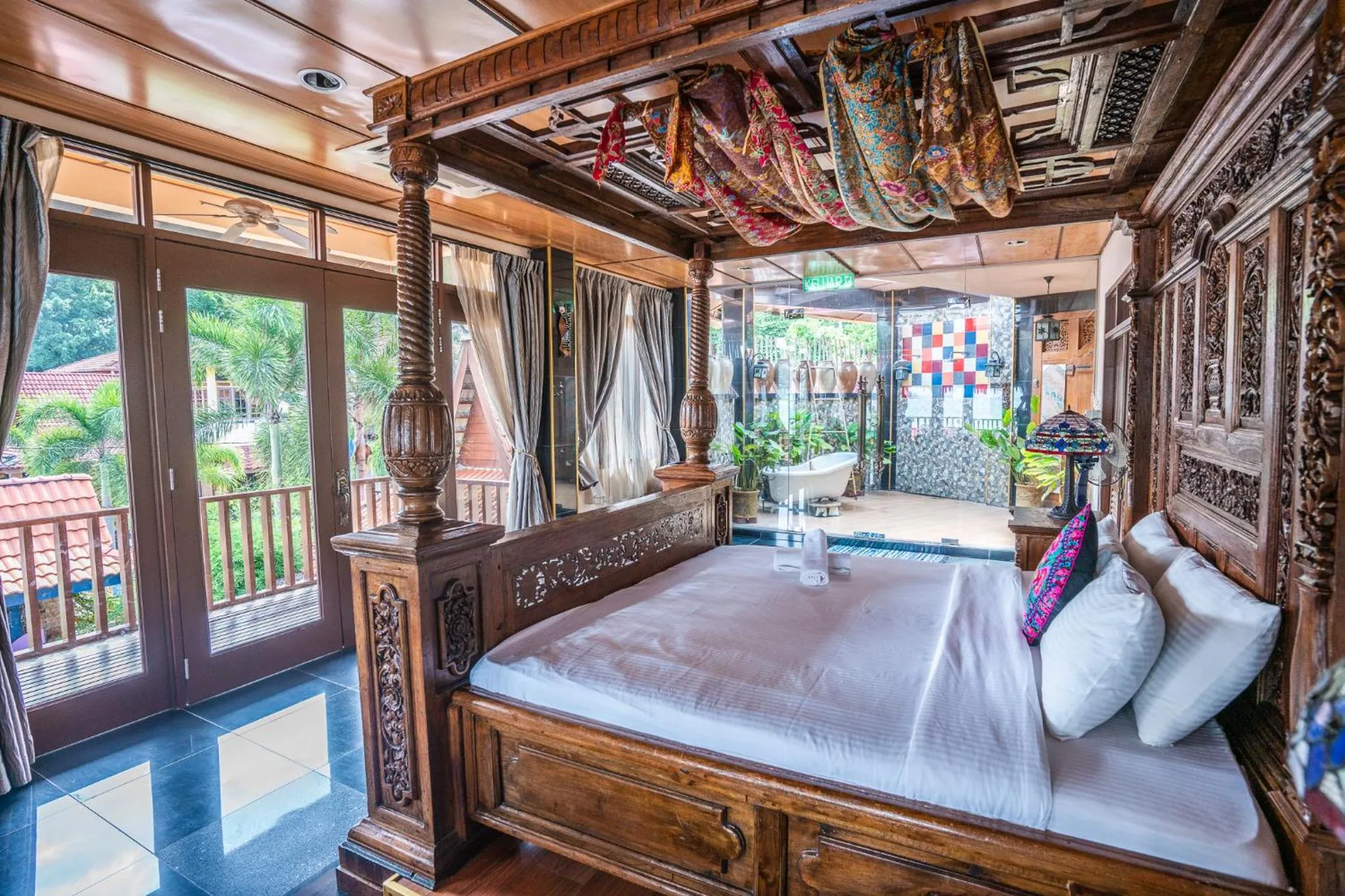 Bed in Lost Paradise Resort
