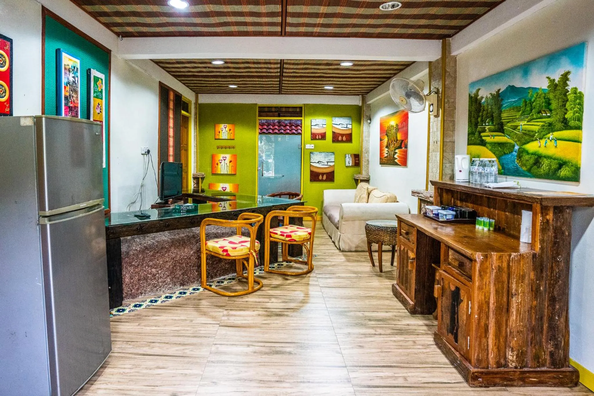 Living room in Lost Paradise Resort