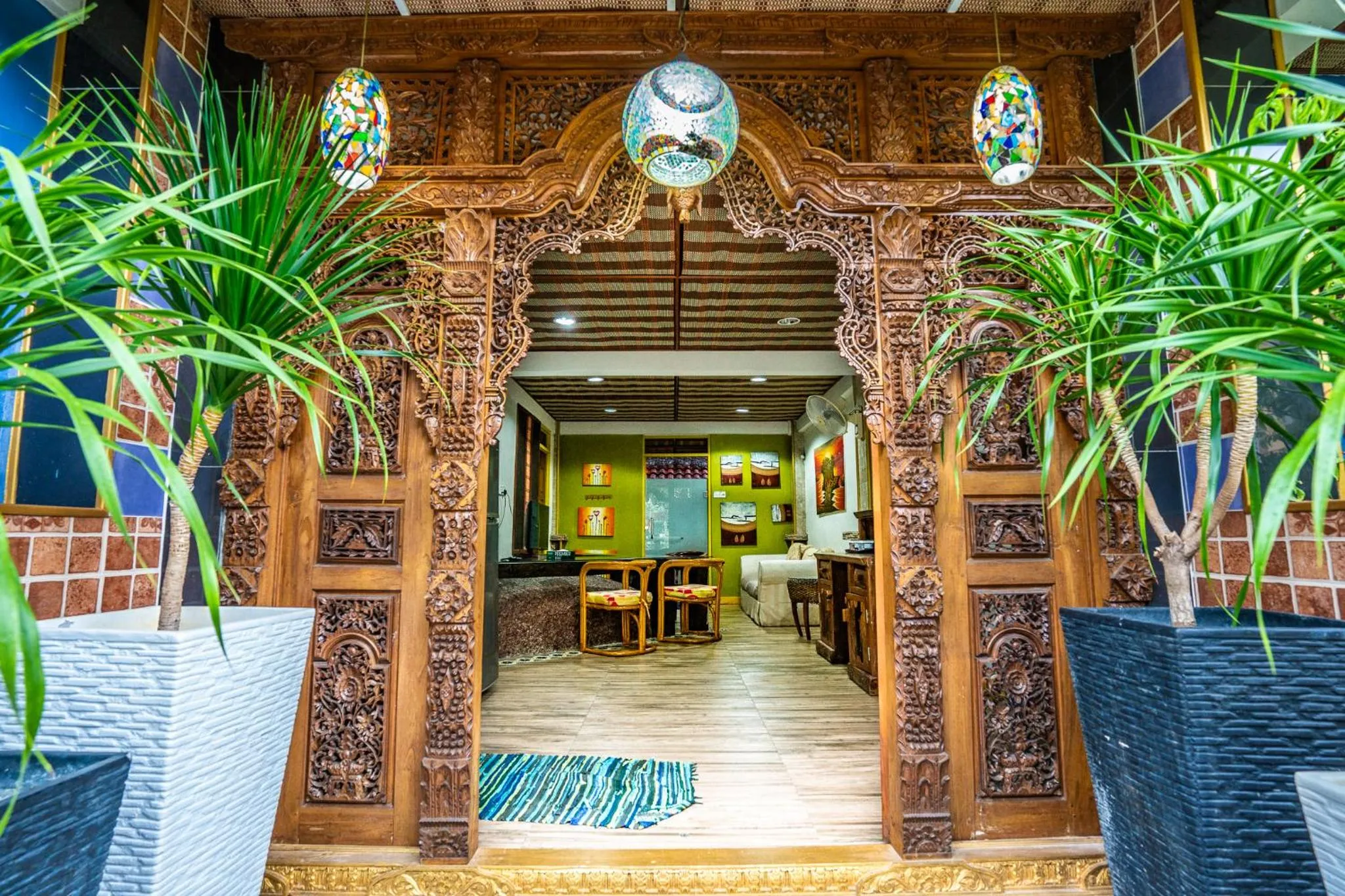 Facade/entrance in Lost Paradise Resort