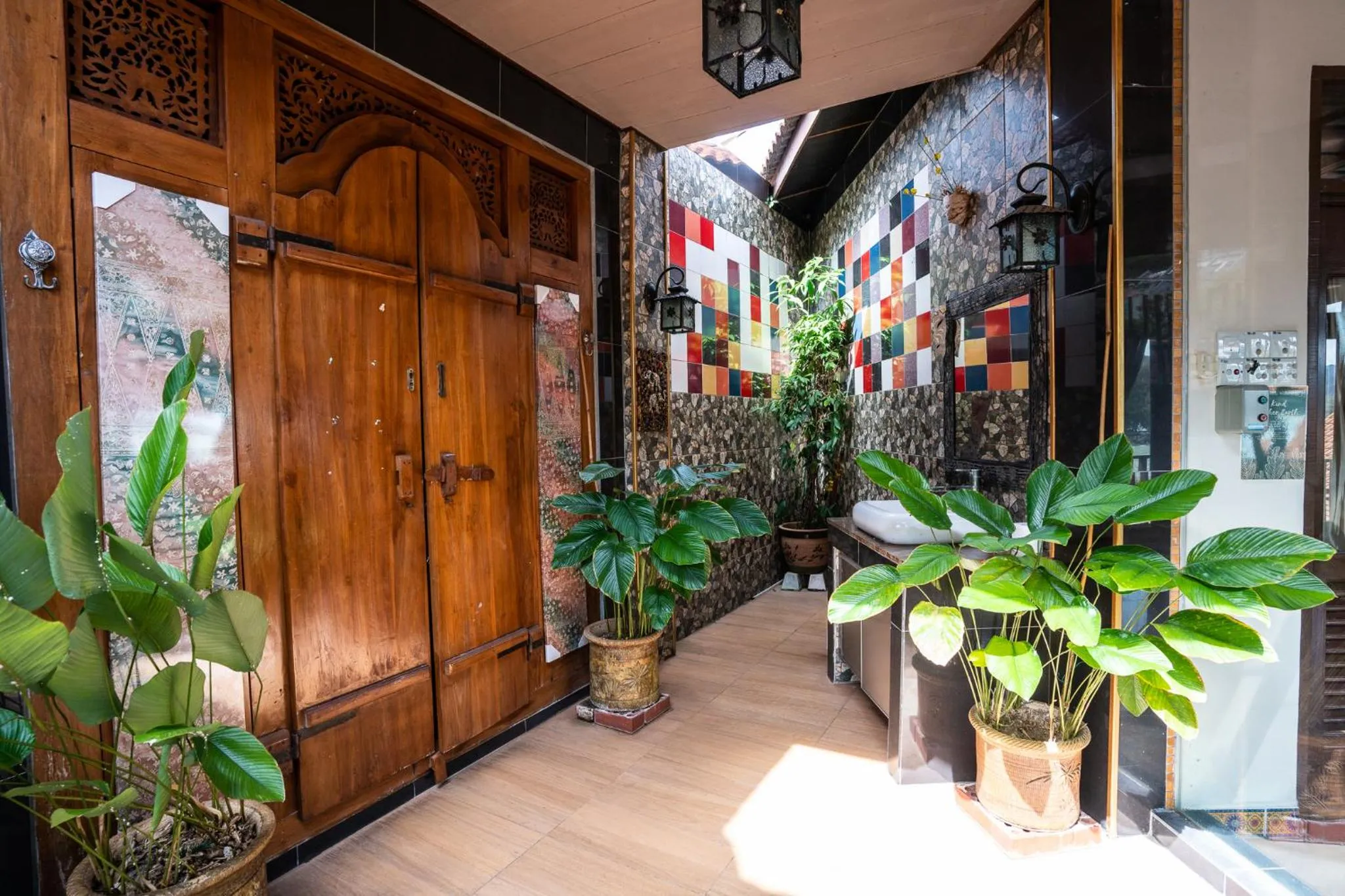 Facade/entrance in Lost Paradise Resort