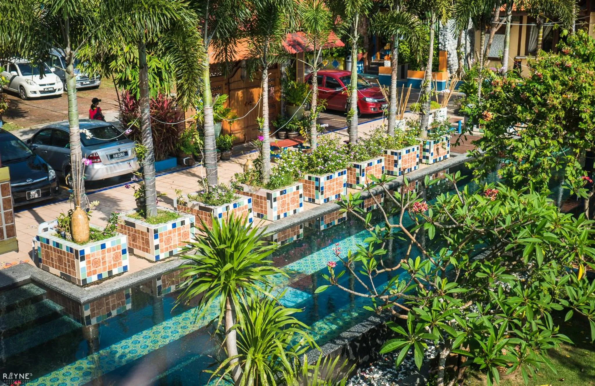 Swimming pool in Lost Paradise Resort