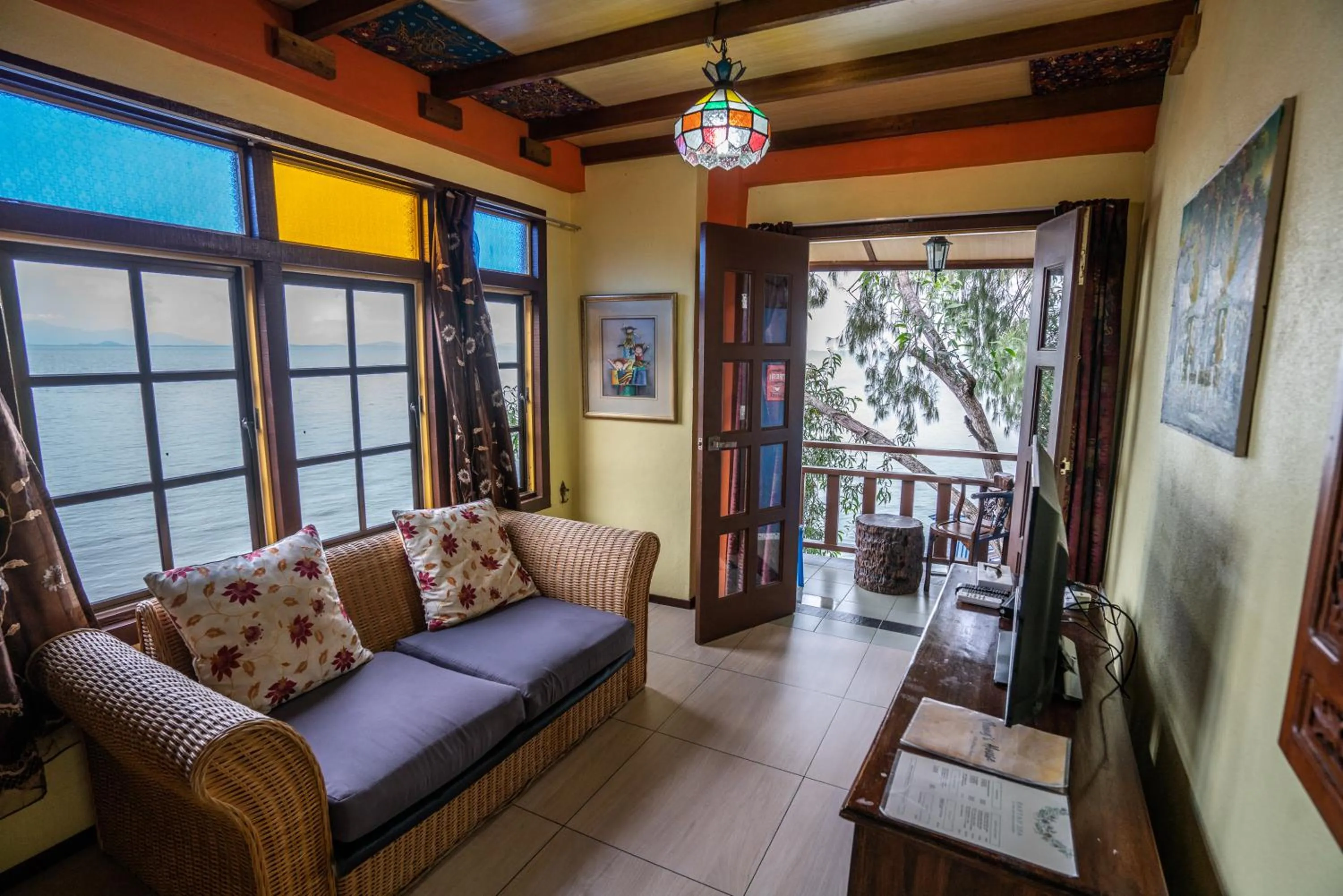 Living room in Lost Paradise Resort