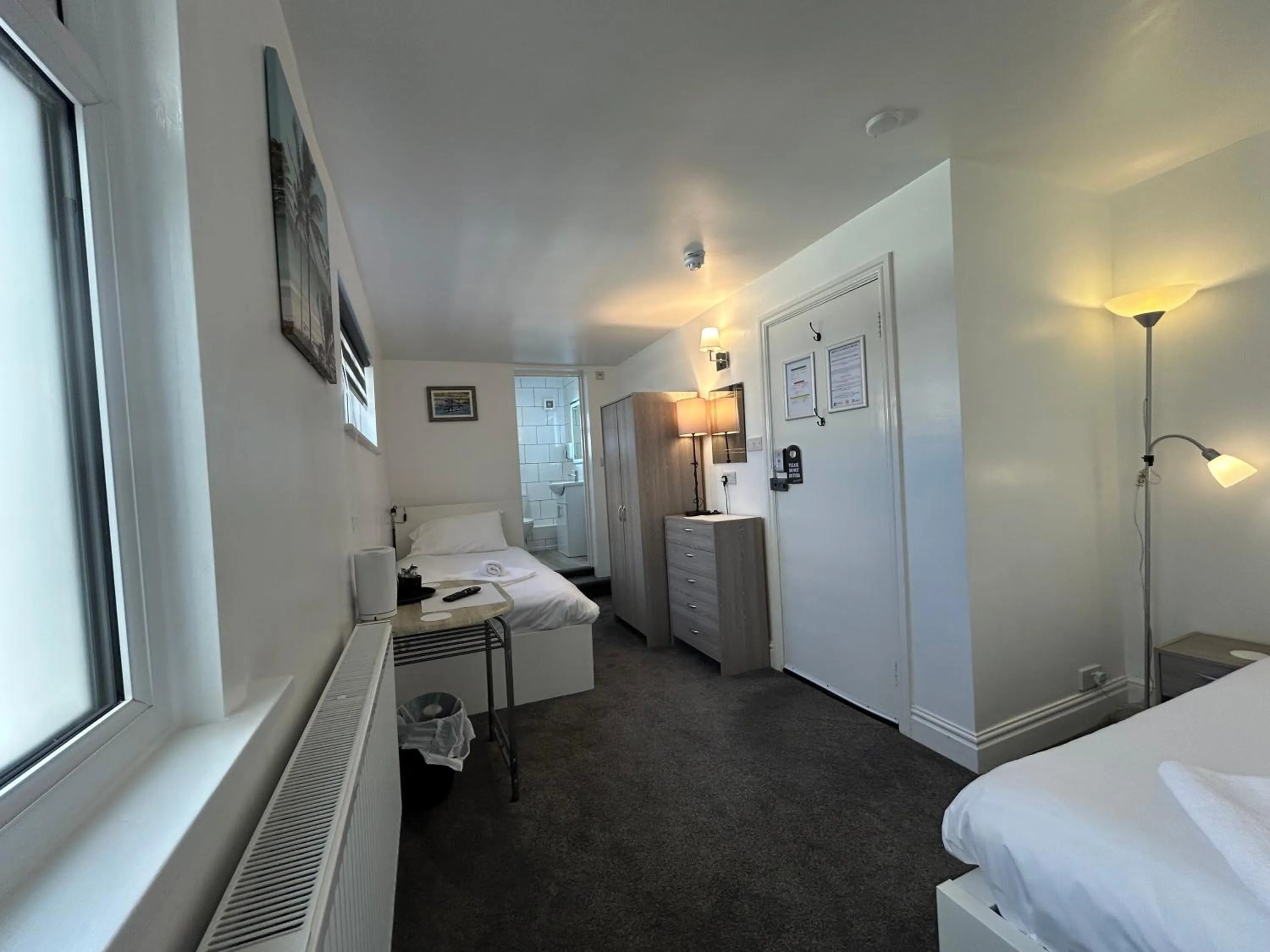 Bed in The Royal Clarence Hotel (on the Seafront)