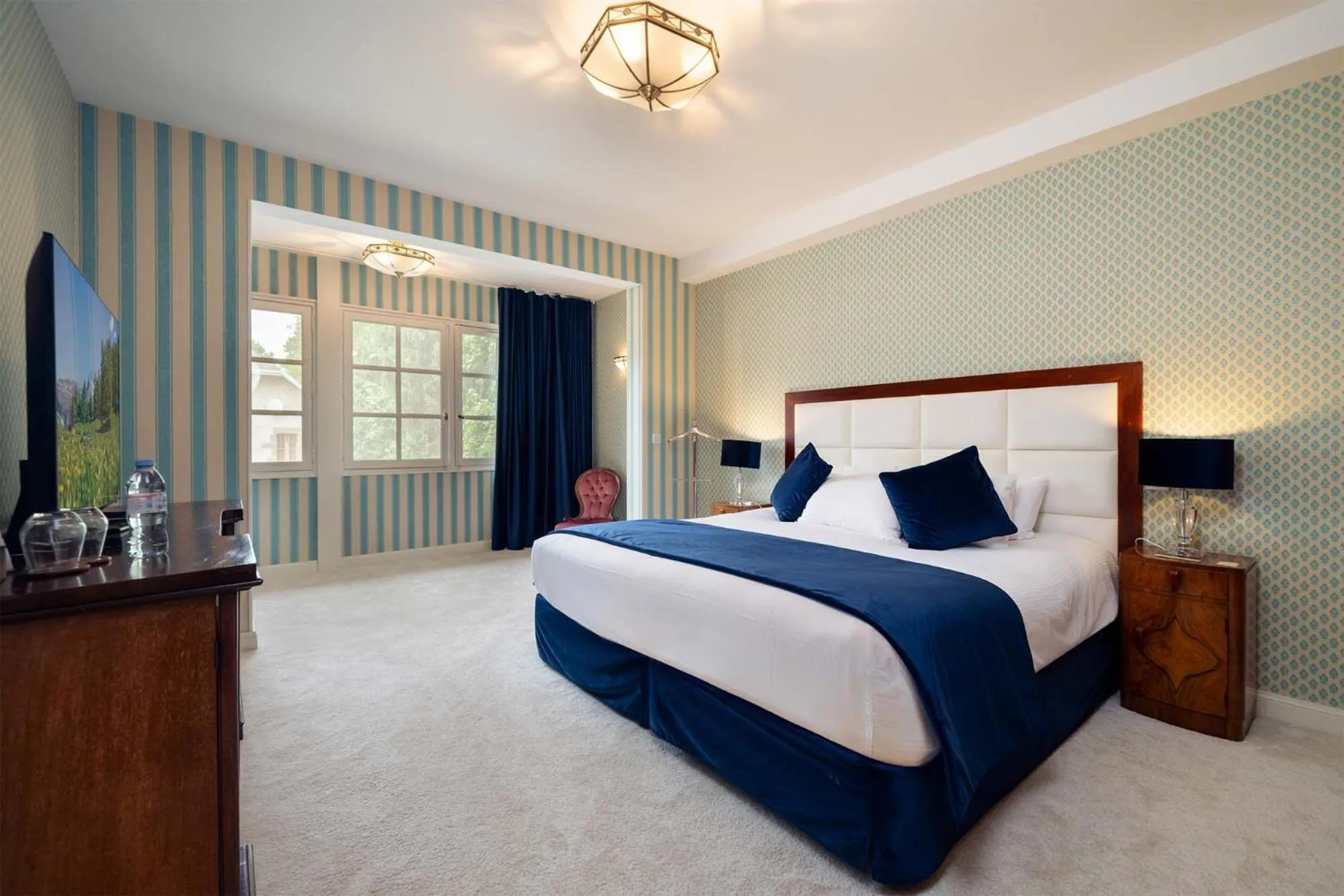 Bed in Château de Candie