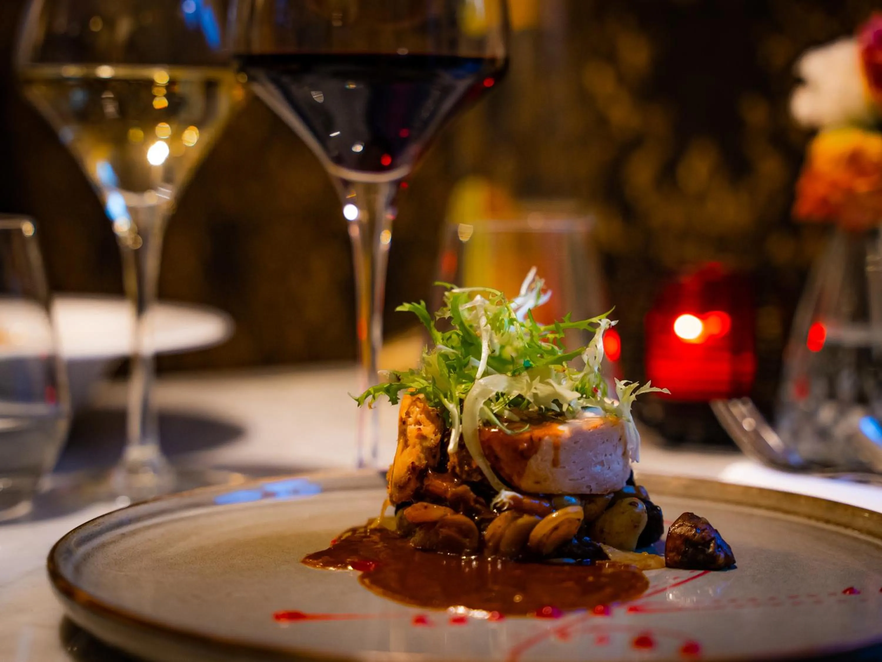 Food and drinks in Château de Candie