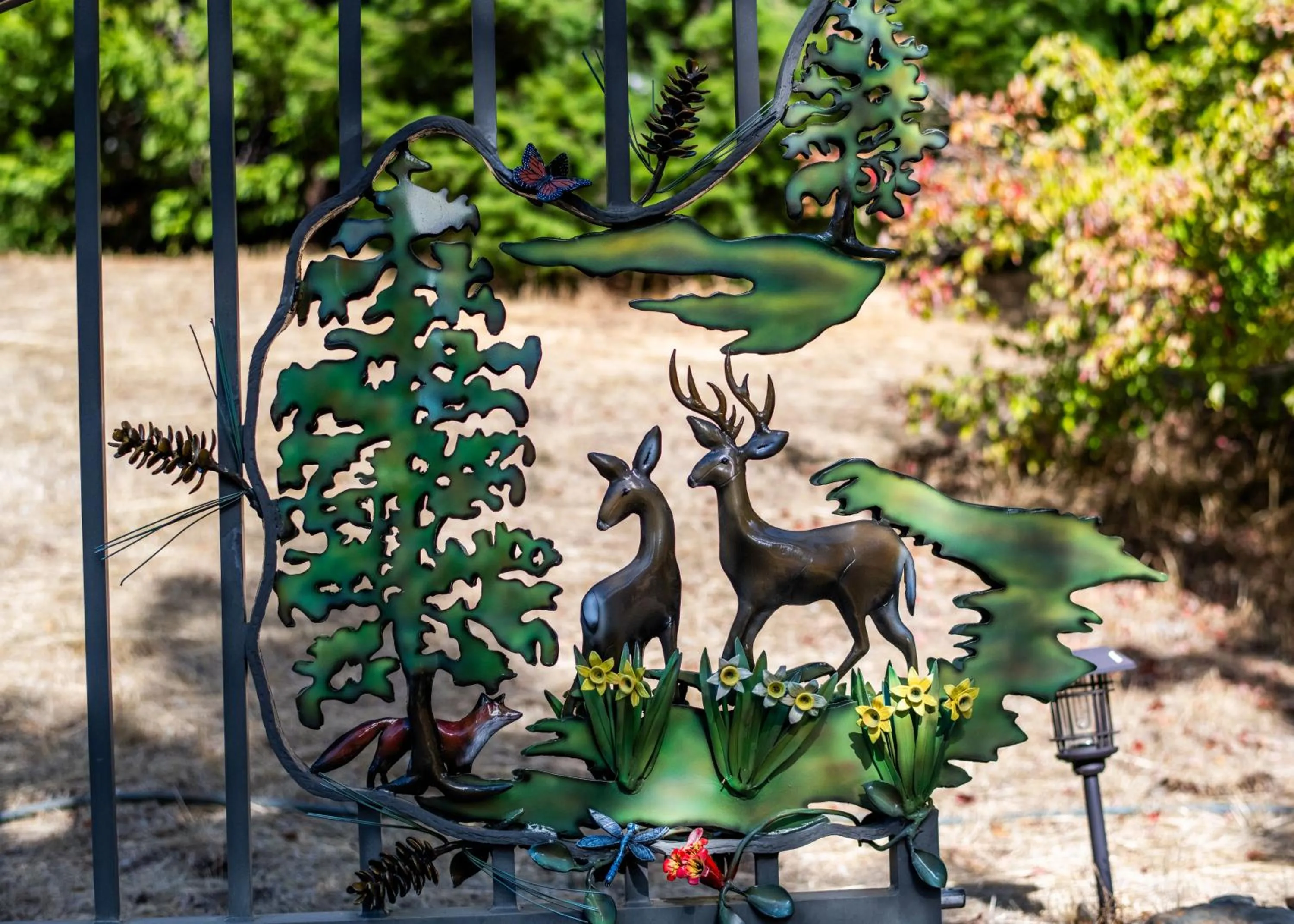 Decorative detail in Inn at Sugar Pine Ranch