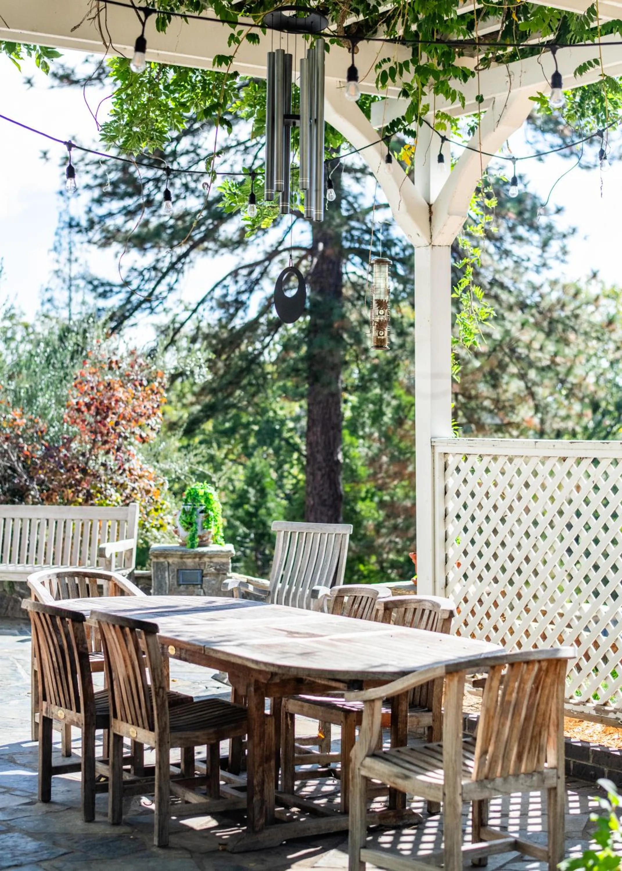 Seating area in Inn at Sugar Pine Ranch