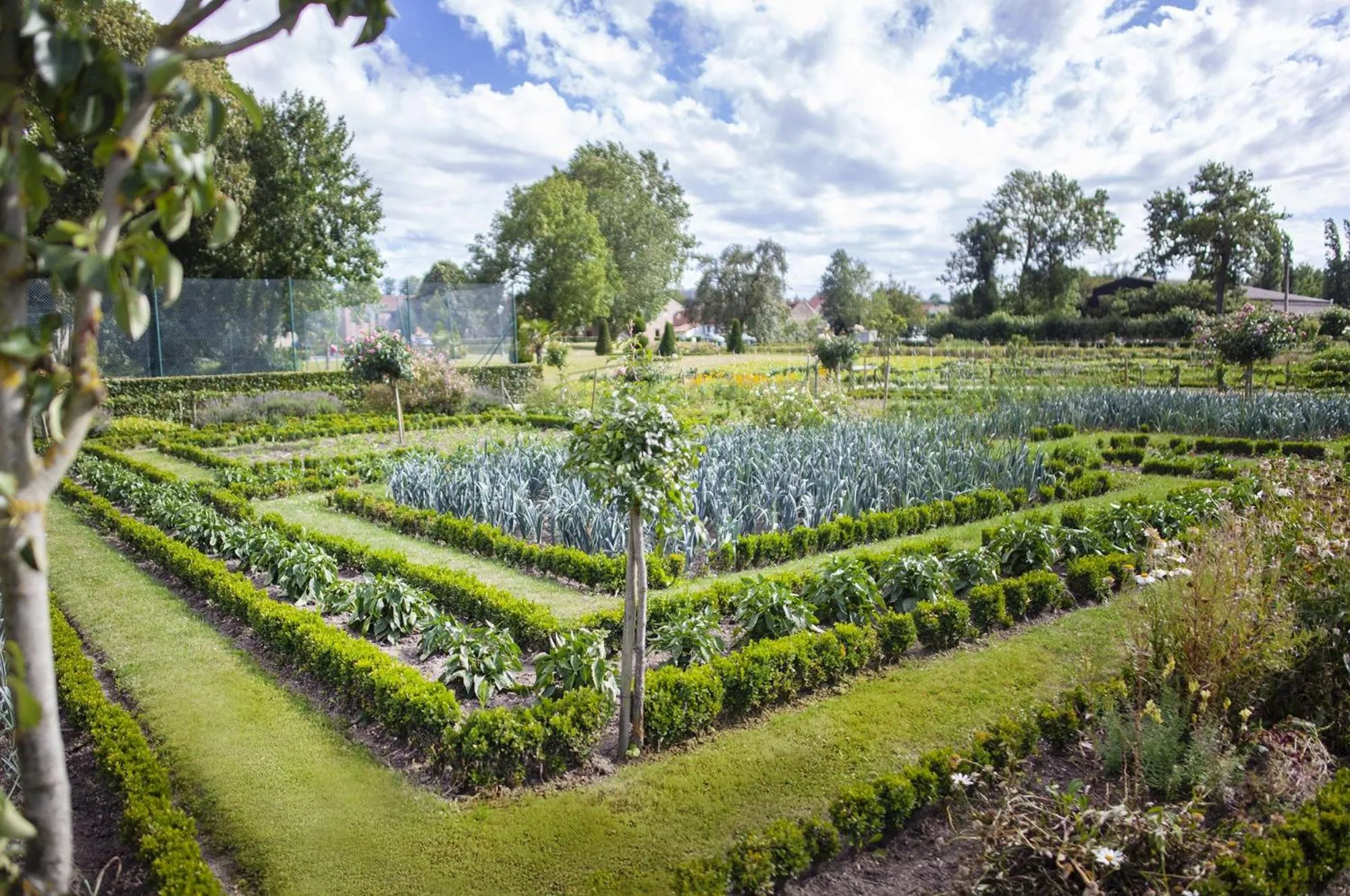 Garden in La Chartreuse Du Val Saint Esprit