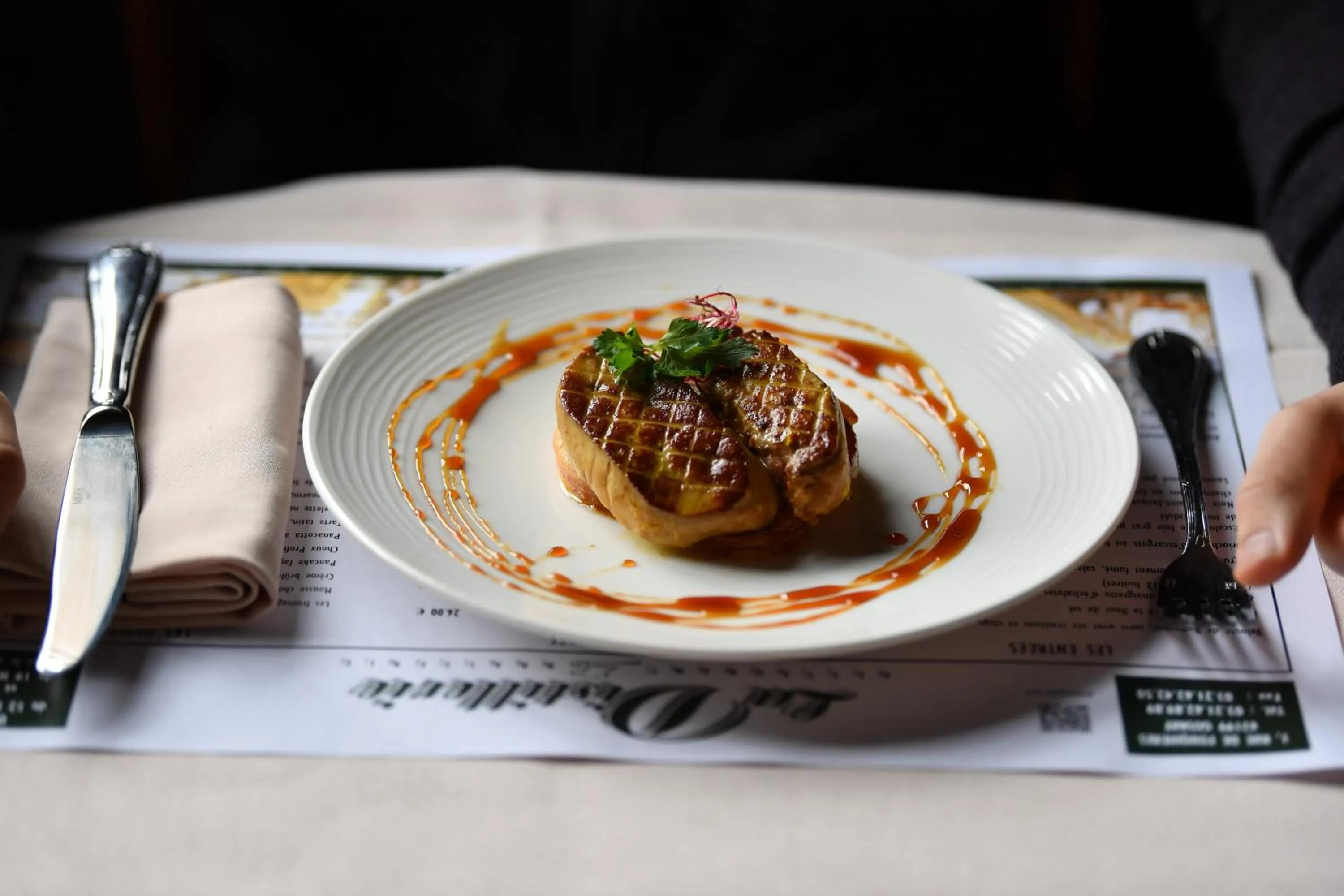 Restaurant/places to eat in La Chartreuse Du Val Saint Esprit