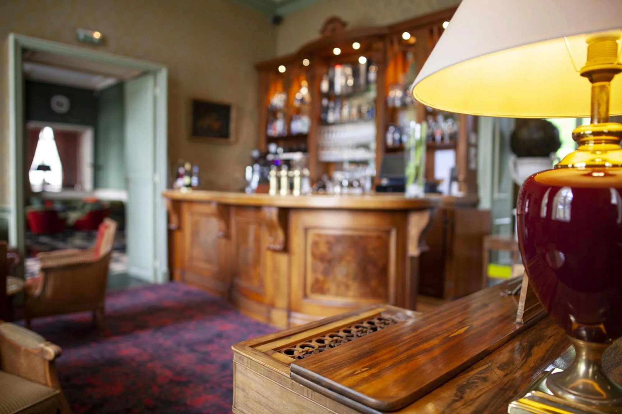 Lounge or bar in La Chartreuse Du Val Saint Esprit