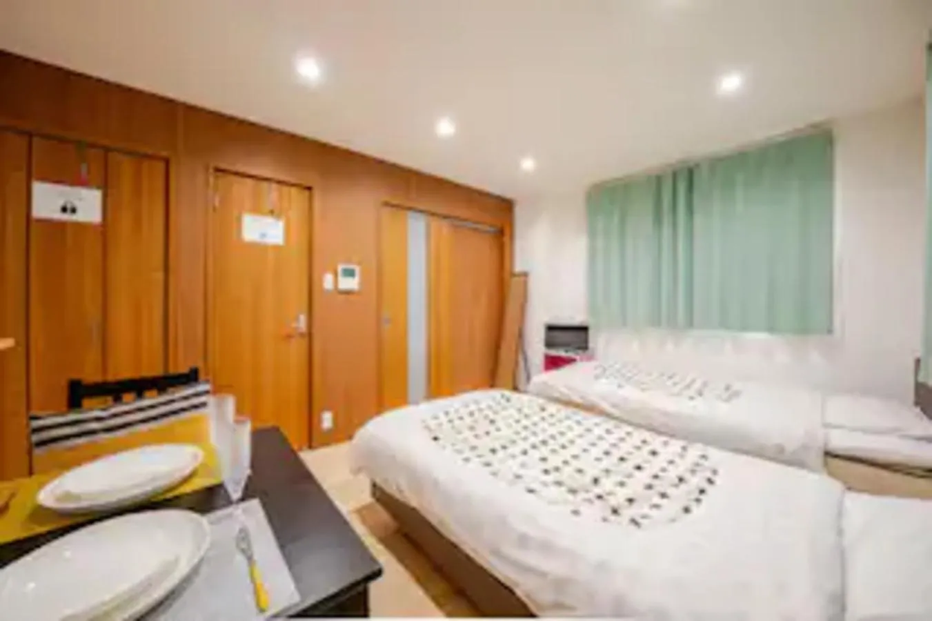 Bedroom, Bed in Kanazawa-Hachitabi konjiki