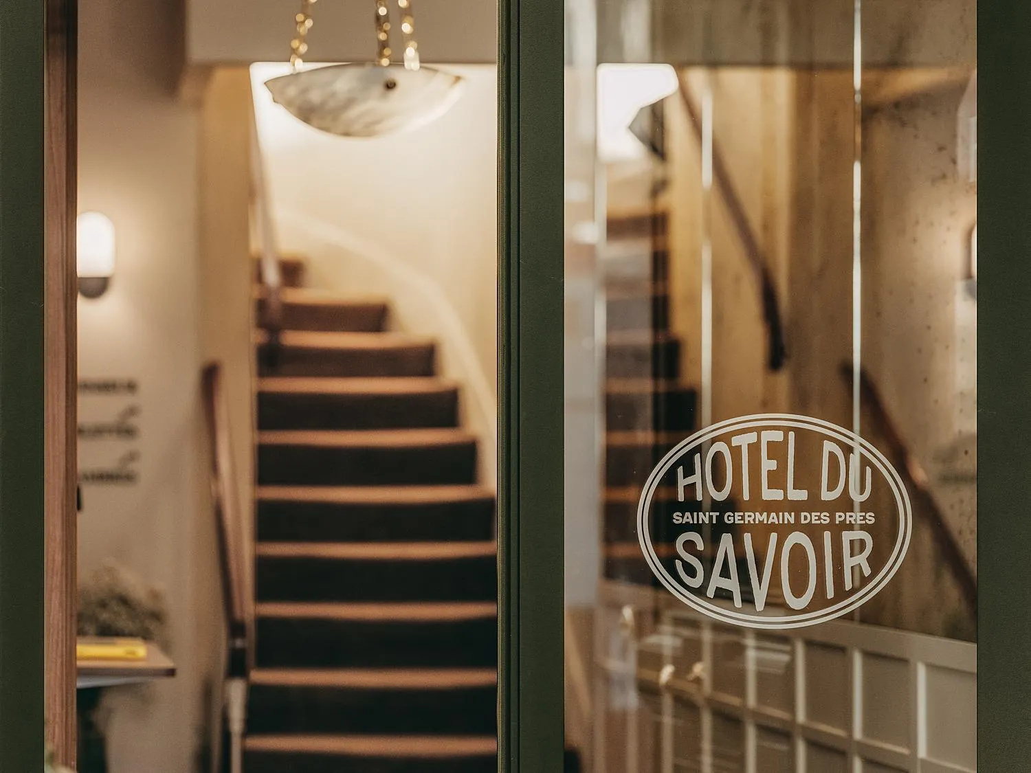 Lobby or reception in Hôtel du Savoir