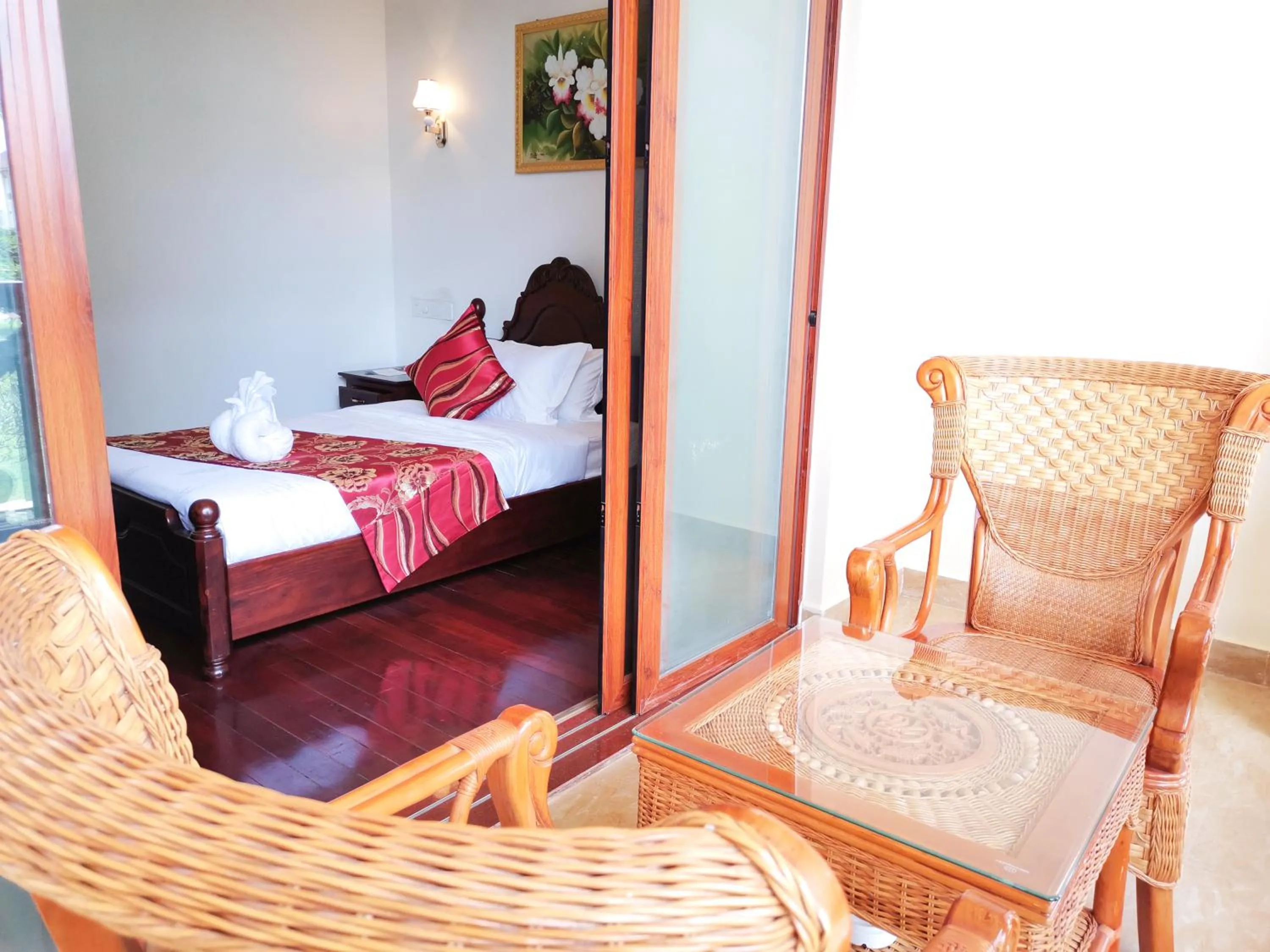 Bed in 36Manor International Sport Hotel