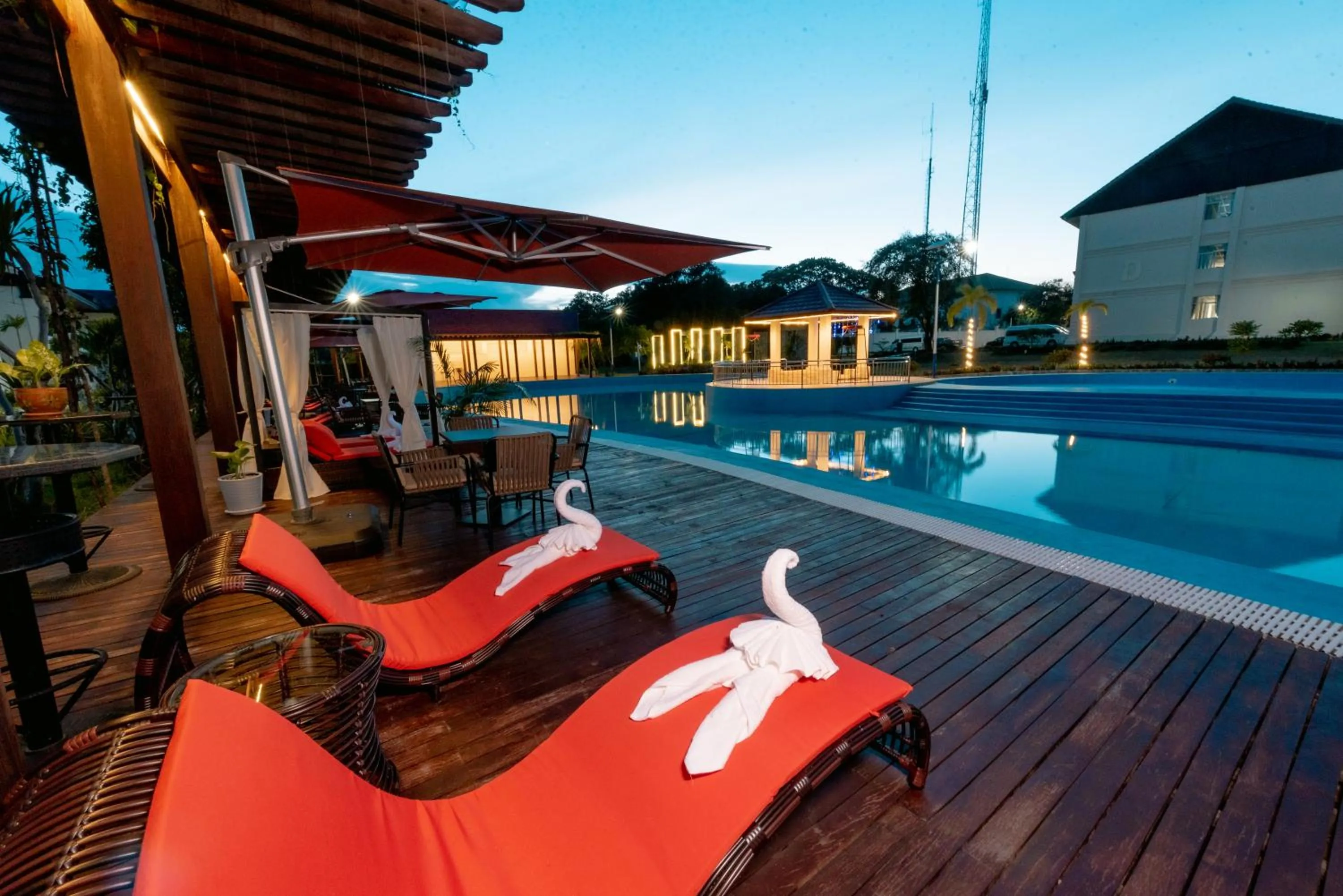 Swimming pool in 36Manor International Sport Hotel