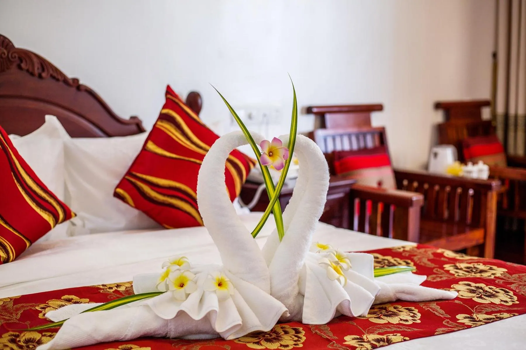 Bed in 36Manor International Sport Hotel