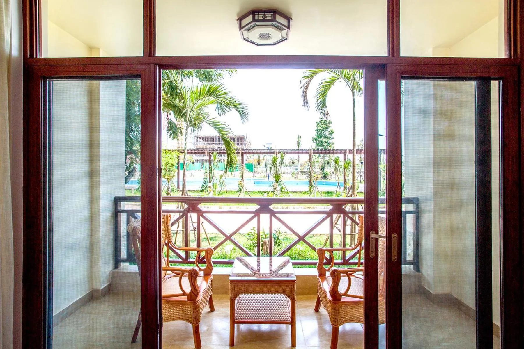 Balcony/Terrace in 36Manor International Sport Hotel