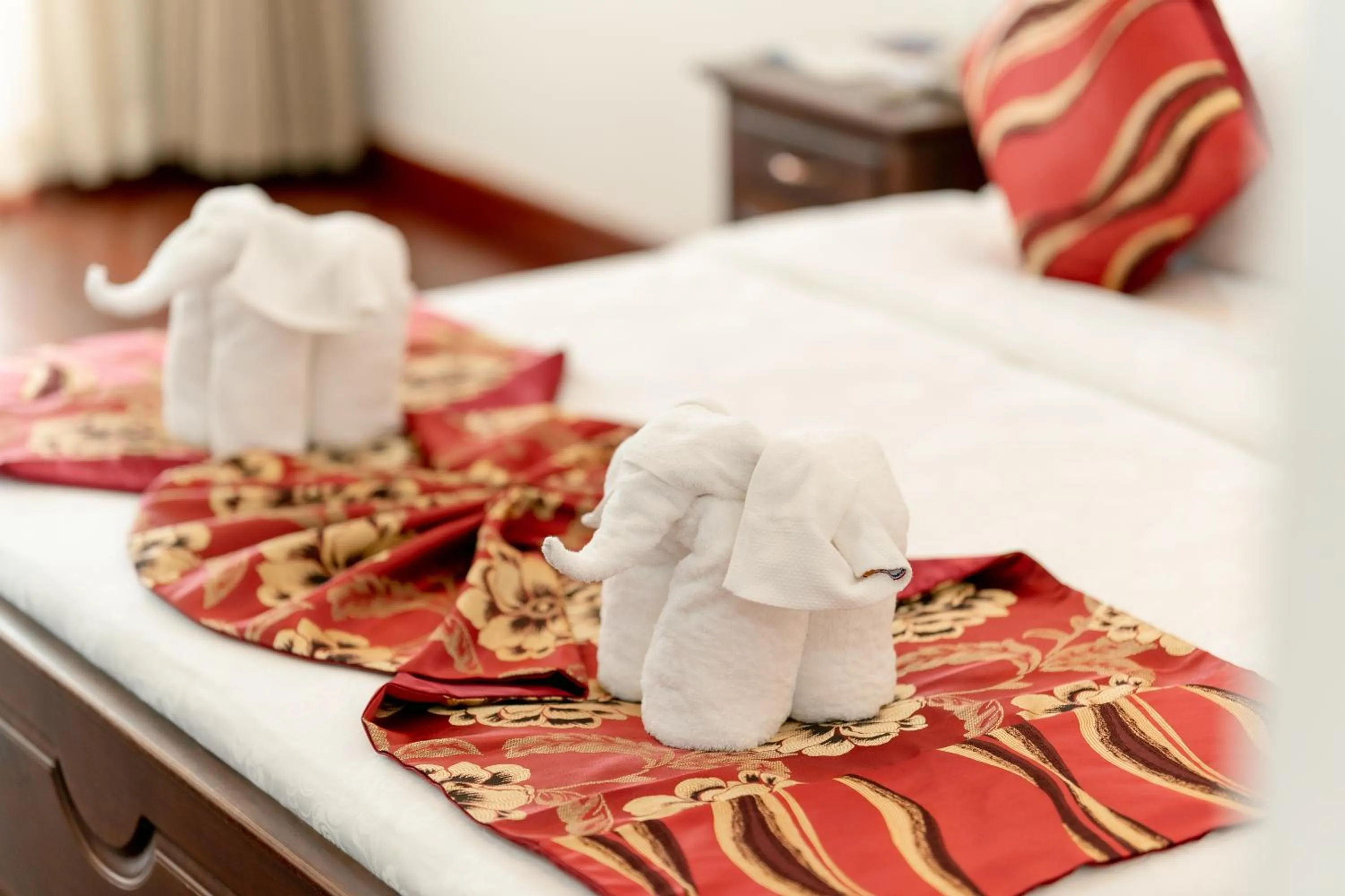 Bed in 36Manor International Sport Hotel