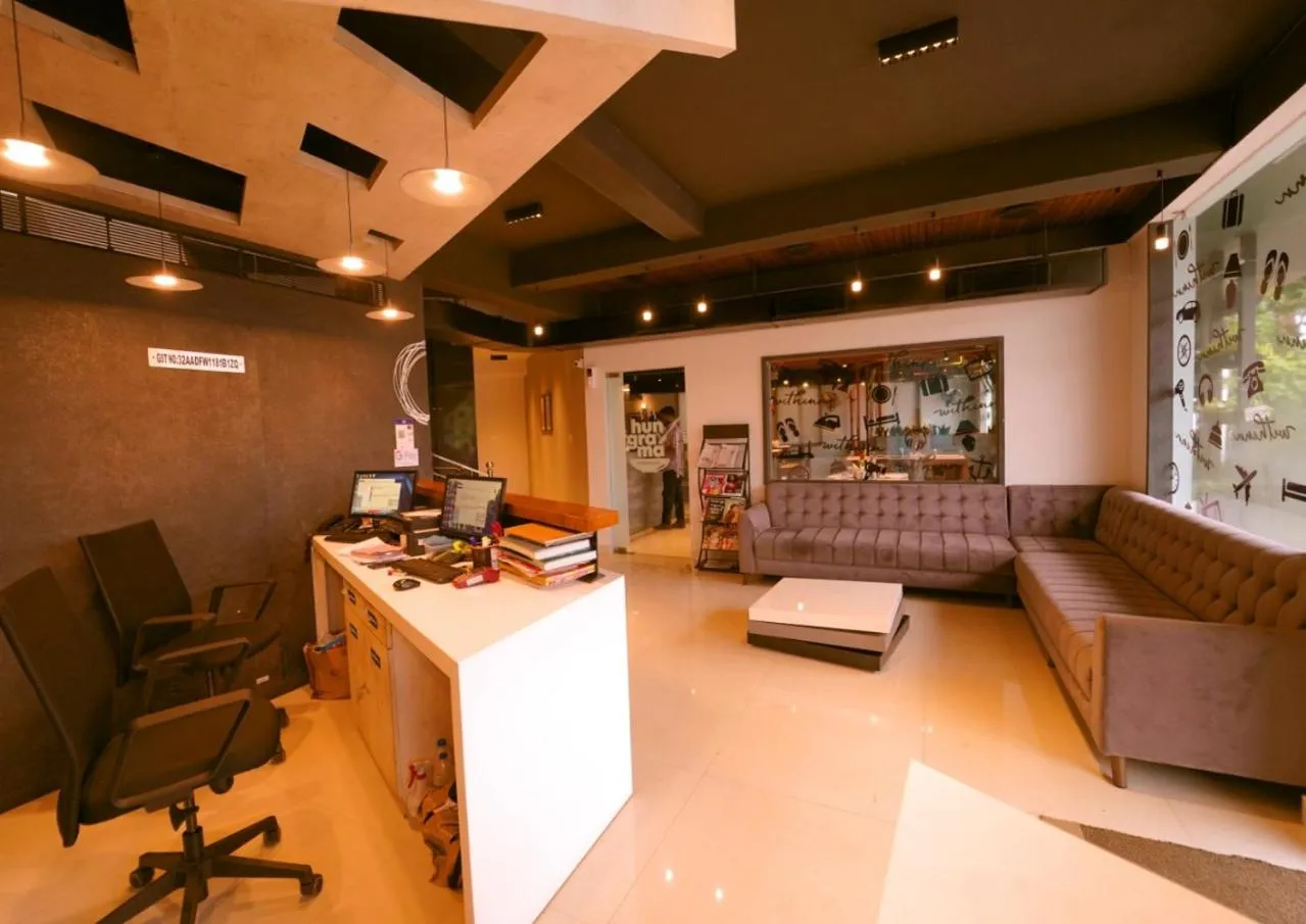 Seating area in WithInn Hotel - Kannur Airport