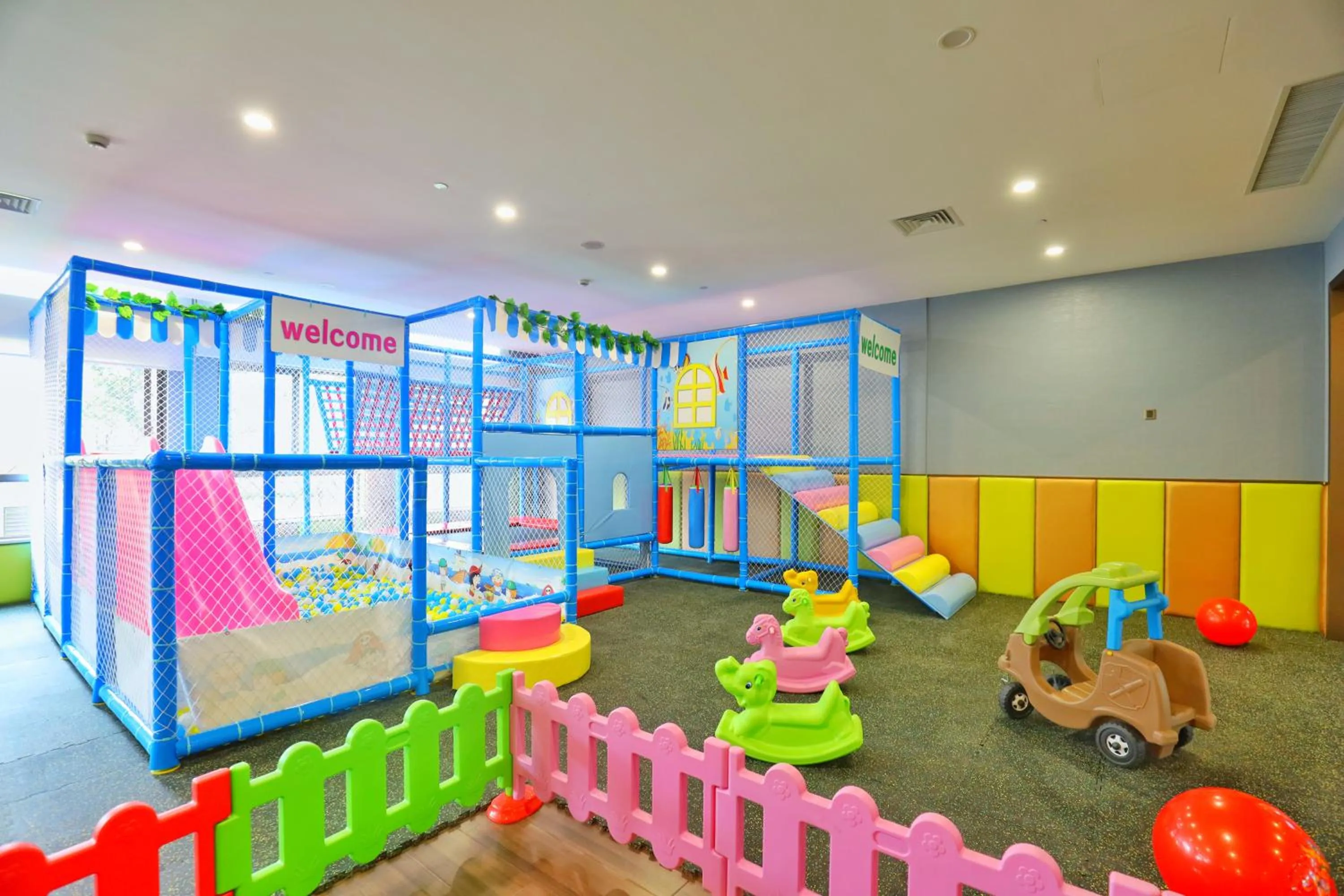 Children play ground in Millennium Resort Wuyishan