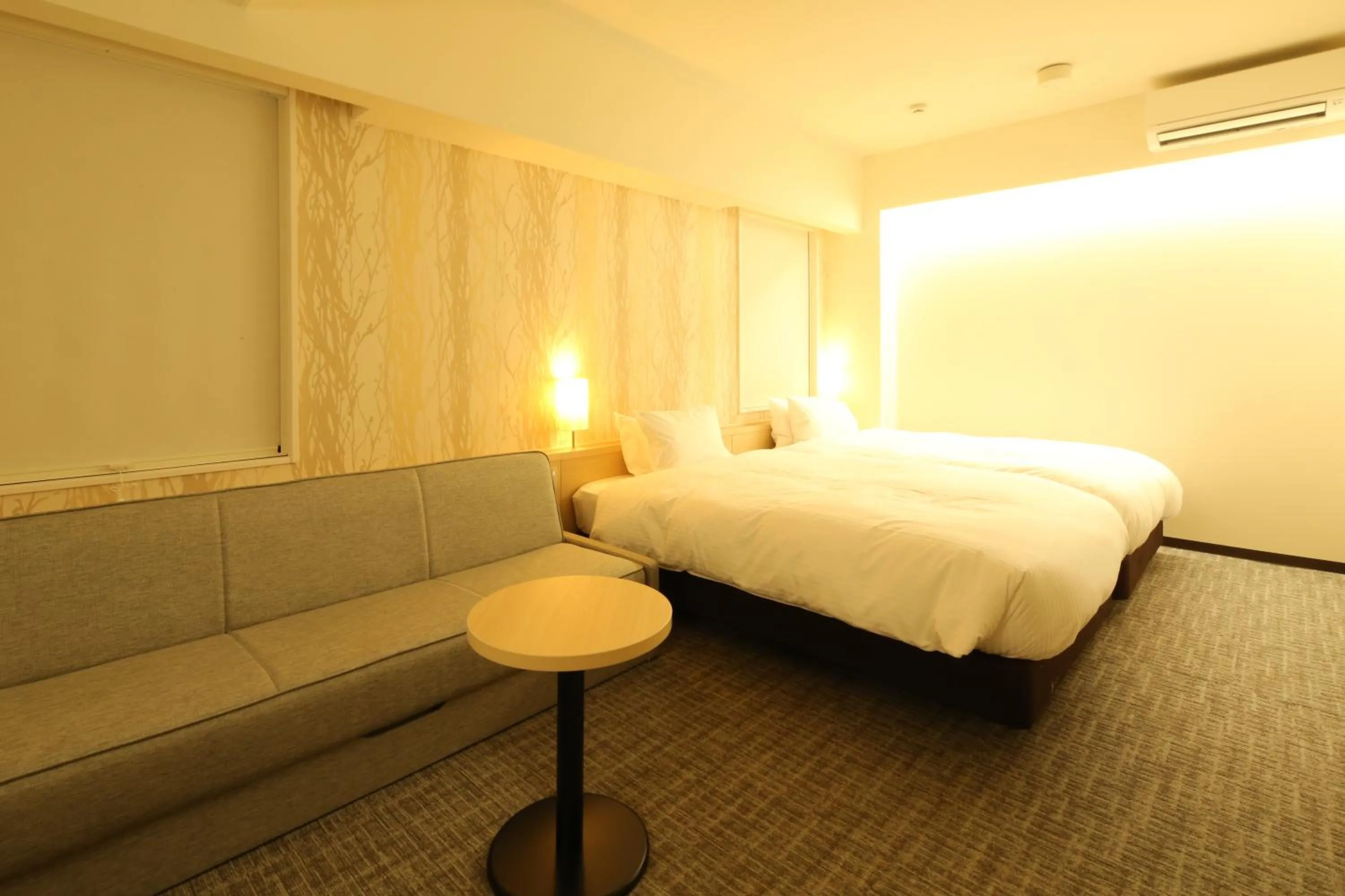 Photo of the whole room, Bed in AB Hotel Yukuhashi