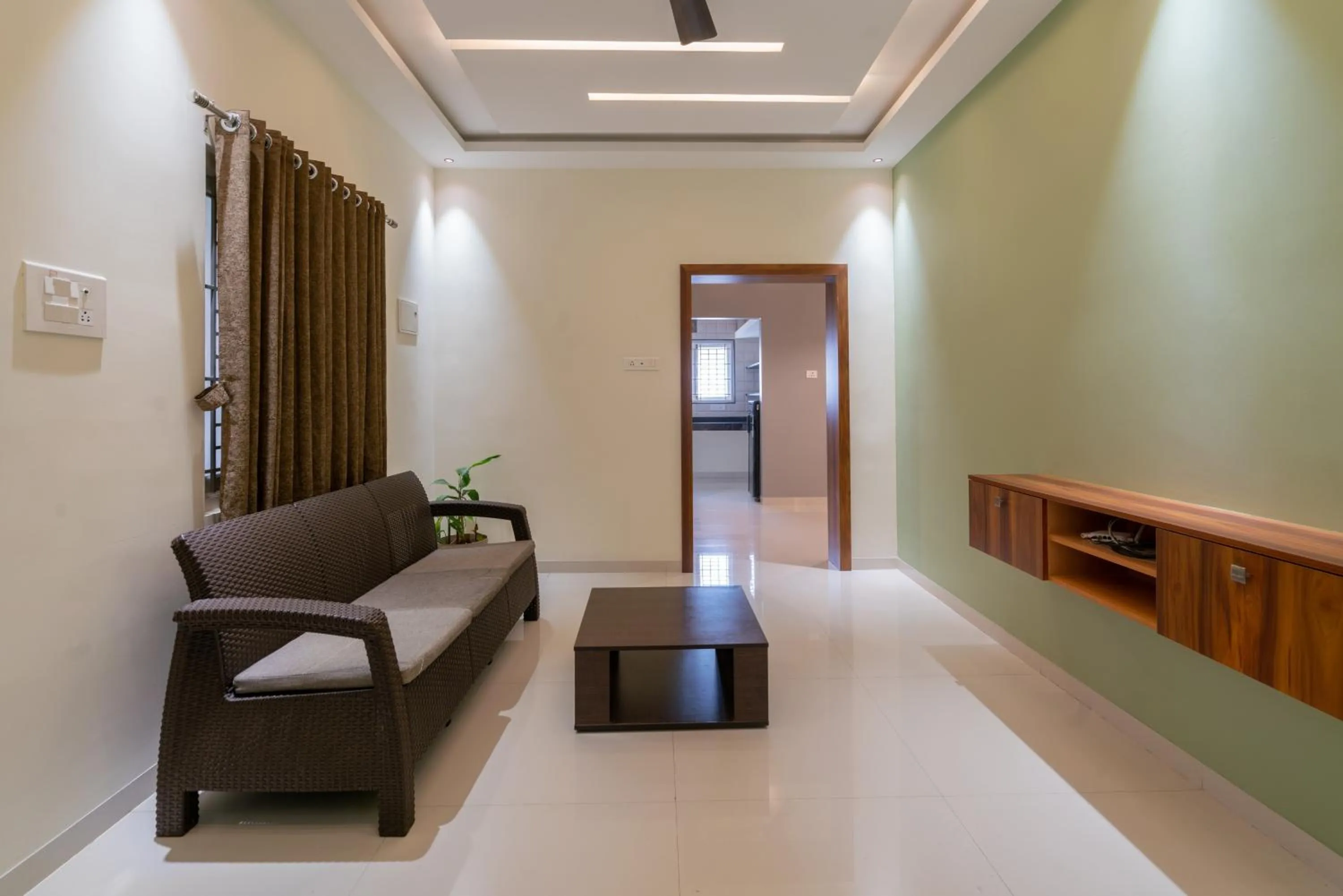 Living room in THE SURRYA MAX RESIDENCY